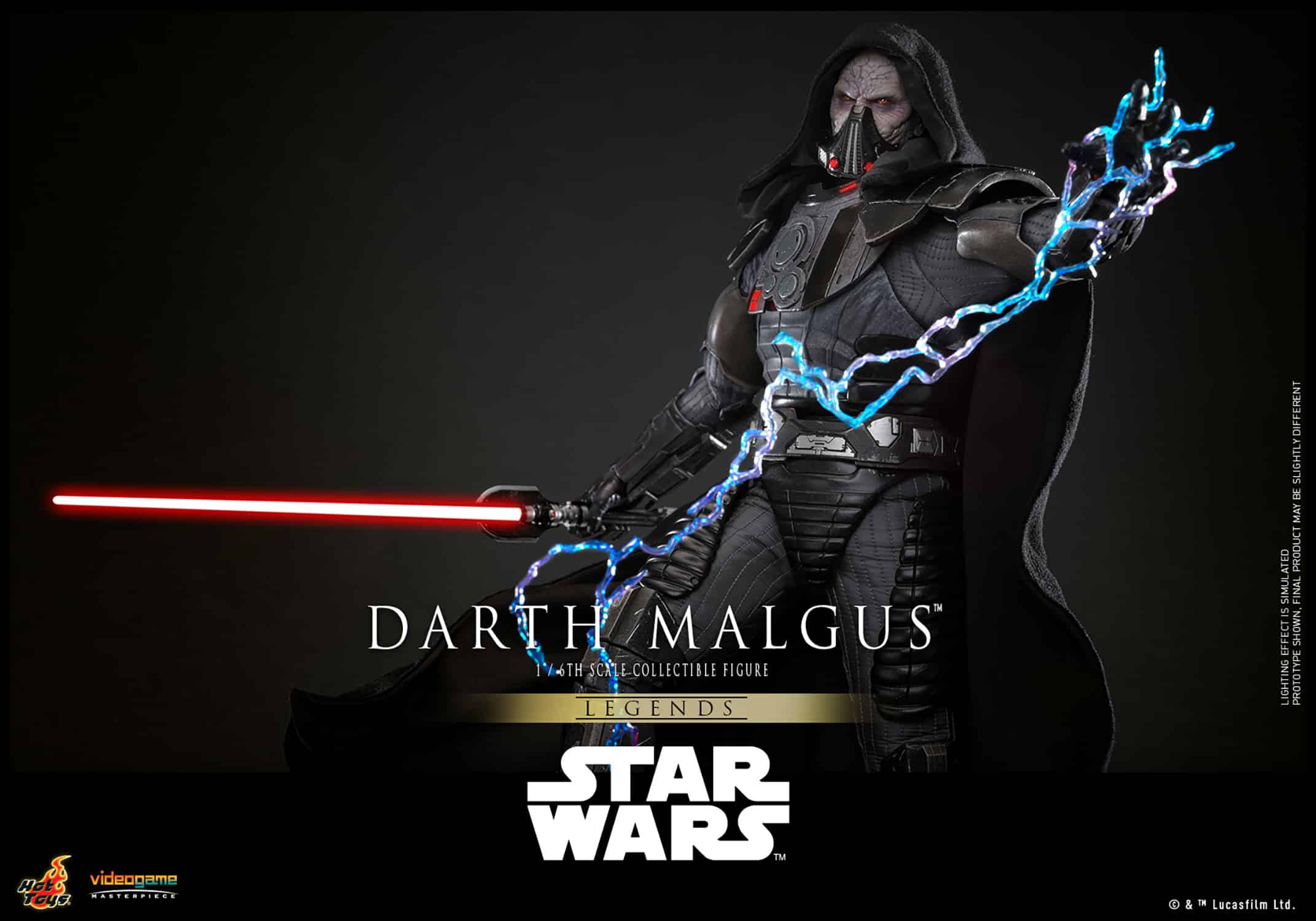 Darth Malgus Sixth Scale Figure Limited Star Wars Legends Collectible