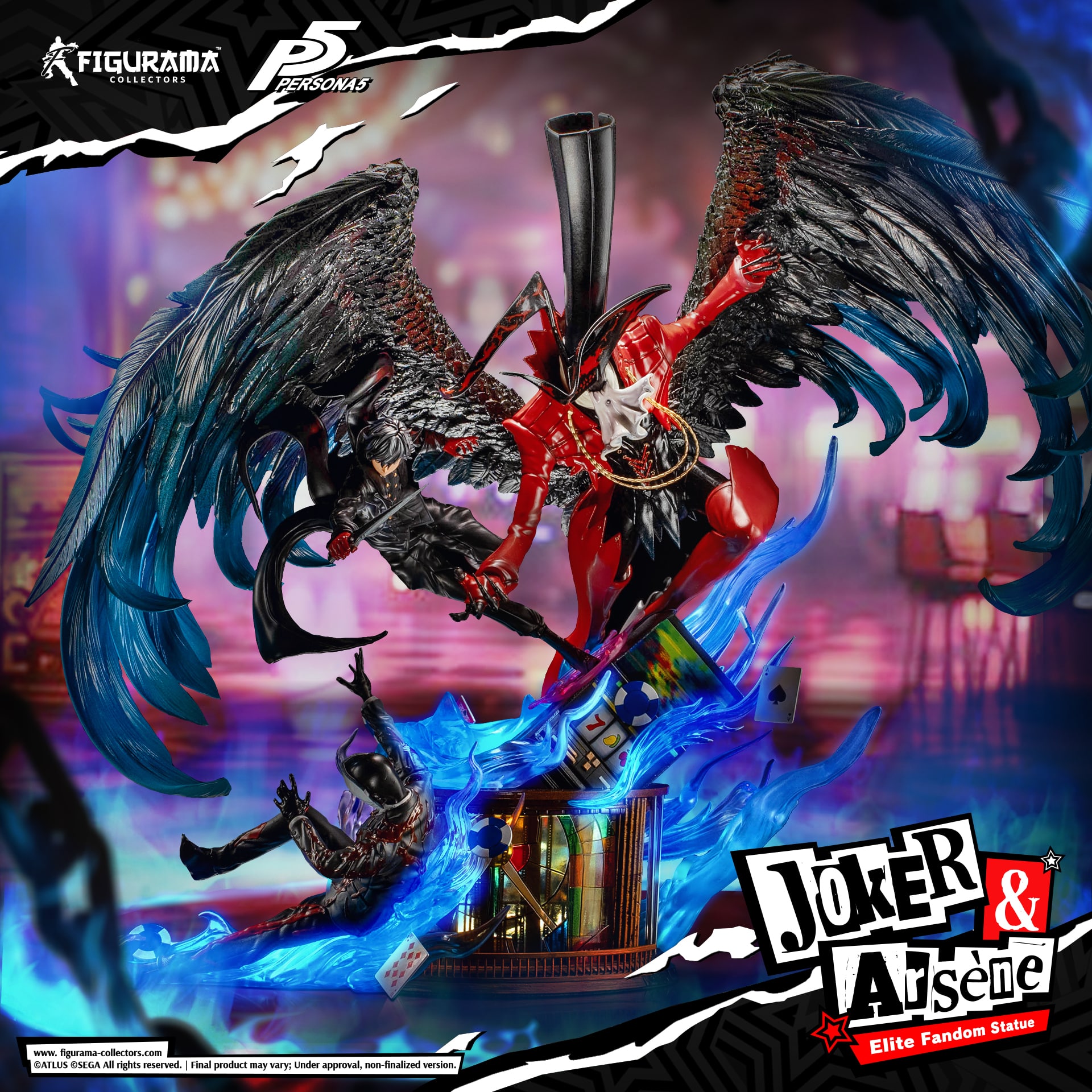 Persona 5: Joker & Arsène Elite Fandom Statue