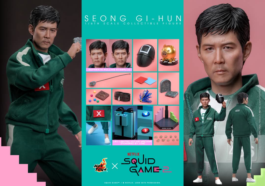 Seong Gi-hun Sixth Scale Figure Squid Game 2 Limited Collectible