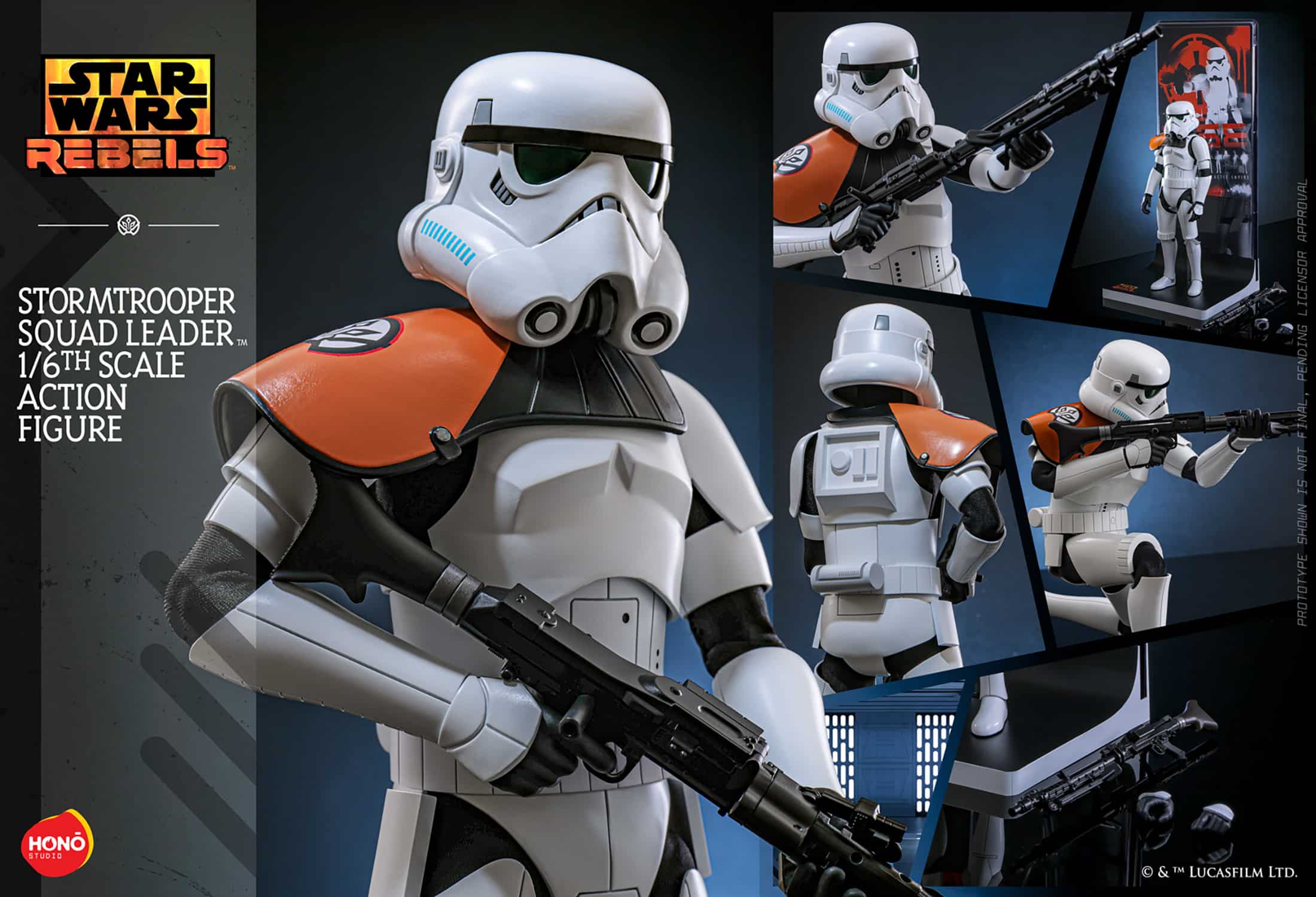Stormtrooper Squad Leader Sixth Scale Figure