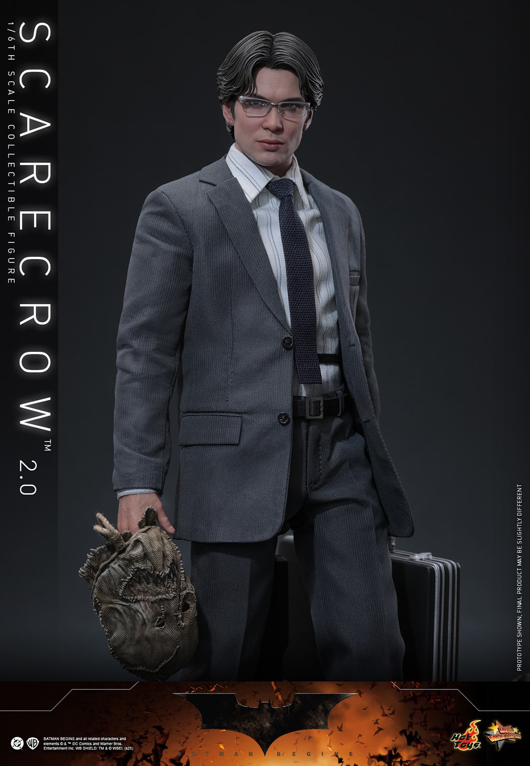 Scarecrow 2.0 Sixth Scale Figure Batman Begins Limited Collectible