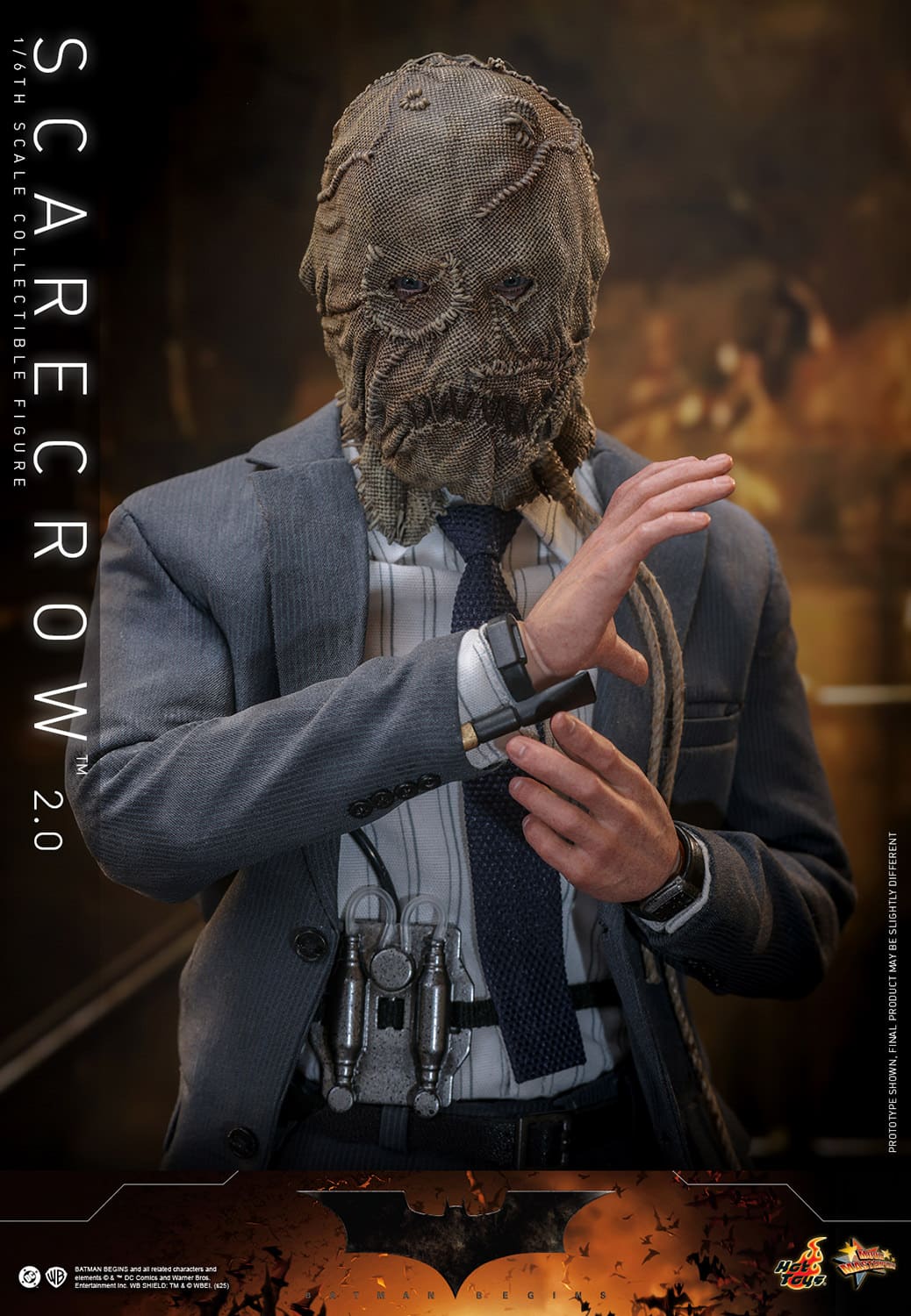 Scarecrow 2.0 Sixth Scale Figure Batman Begins Limited Collectible