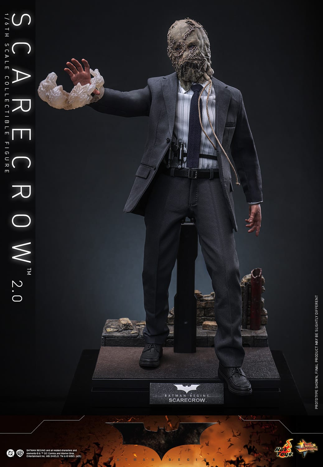 Scarecrow 2.0 Sixth Scale Figure Batman Begins Limited Collectible
