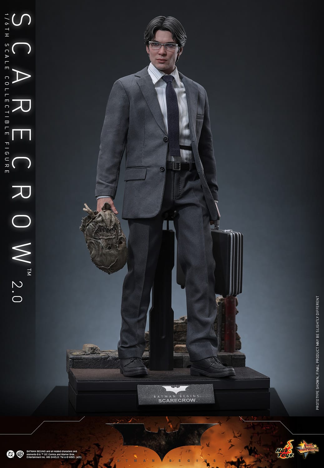 Scarecrow 2.0 Sixth Scale Figure Batman Begins Limited Collectible