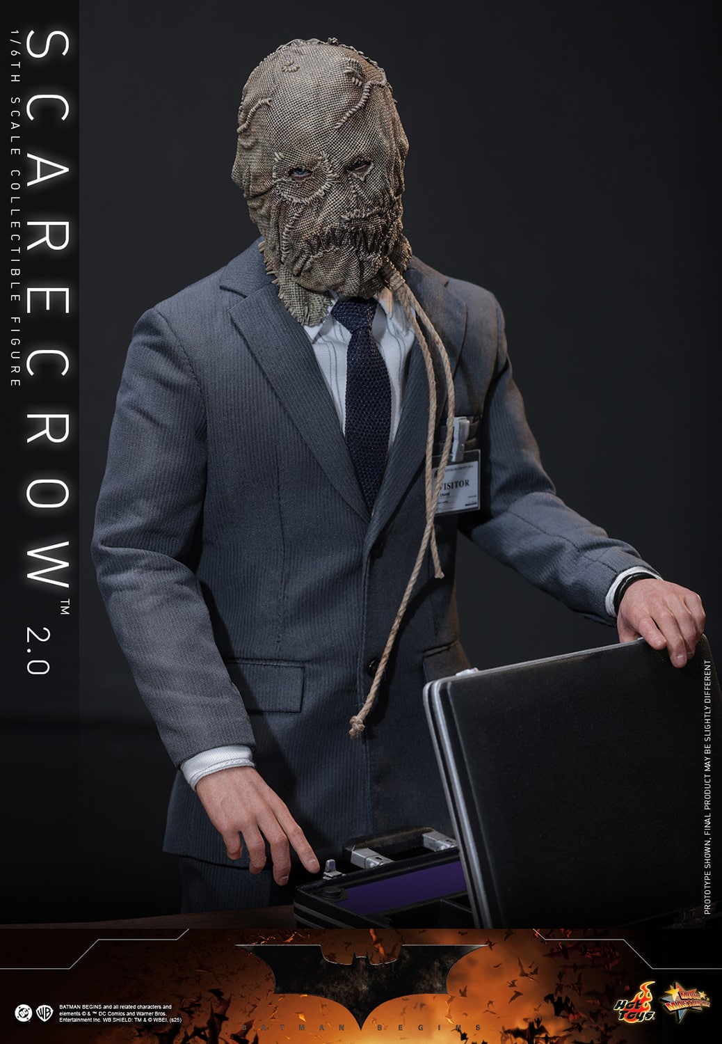Scarecrow 2.0 Sixth Scale Figure Batman Begins Limited Collectible