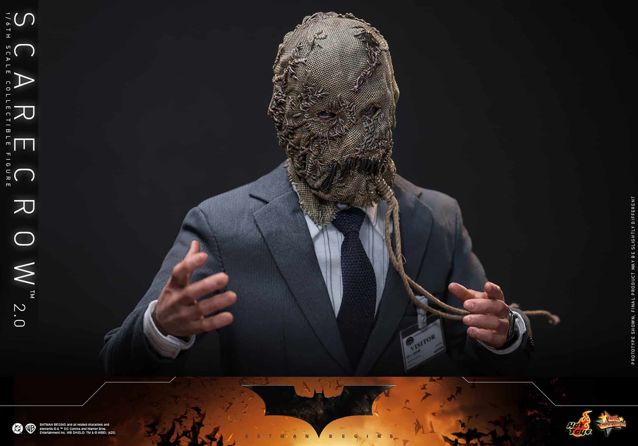 Scarecrow 2.0 Sixth Scale Figure Batman Begins Limited Collectible