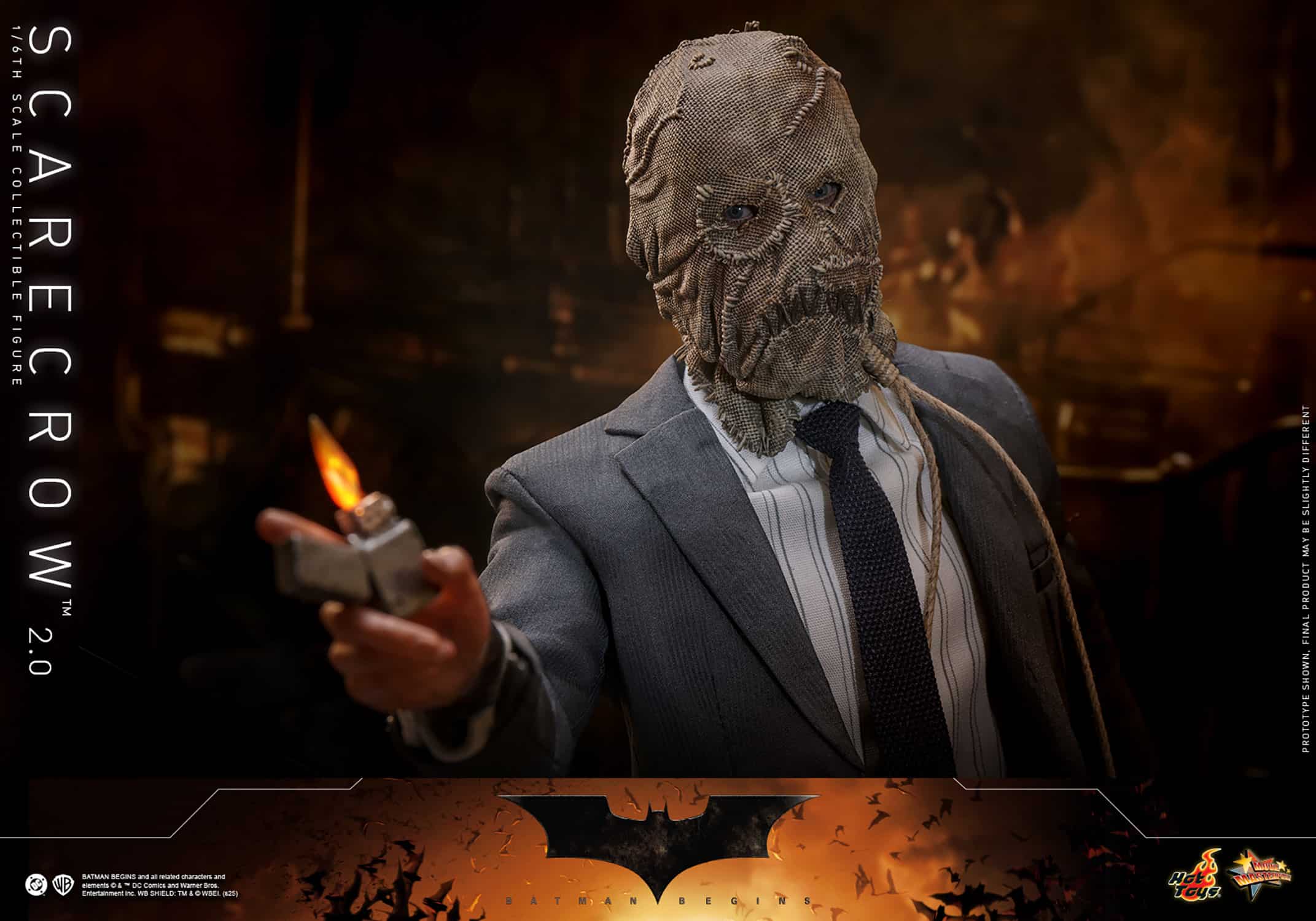 Scarecrow 2.0 Sixth Scale Figure Batman Begins Limited Collectible