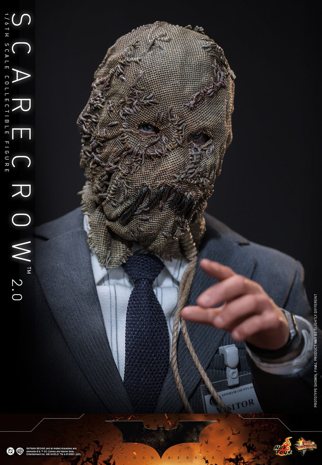 Scarecrow 2.0 Sixth Scale Figure Batman Begins Limited Collectible