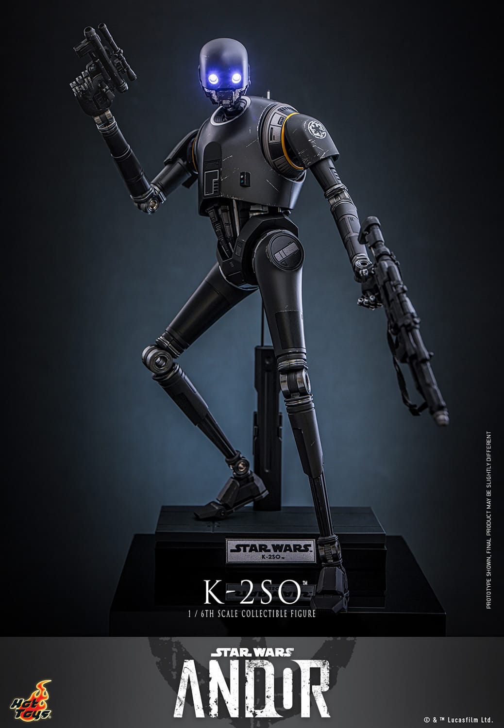 K-2SO Sixth Scale Figure Star Wars Andor Limited Collectible