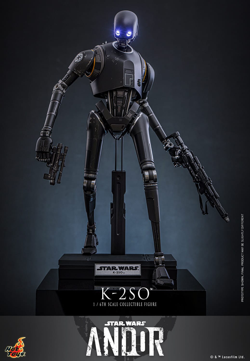 K-2SO Sixth Scale Figure Star Wars Andor Limited Collectible
