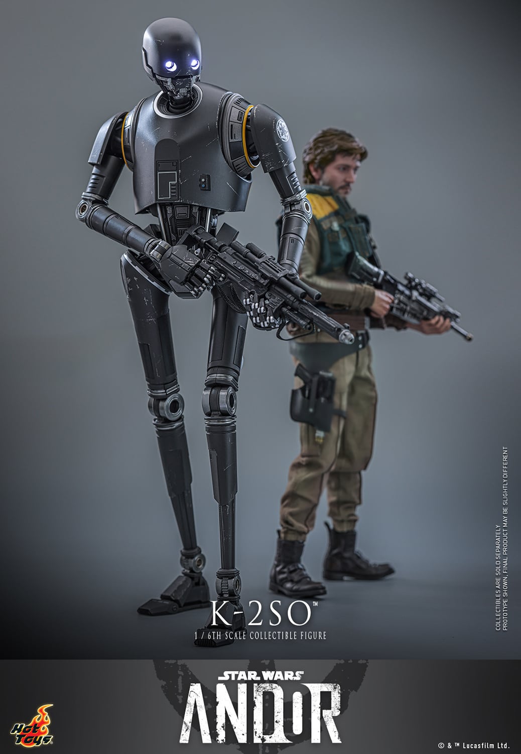 K-2SO Sixth Scale Figure Star Wars Andor Limited Collectible