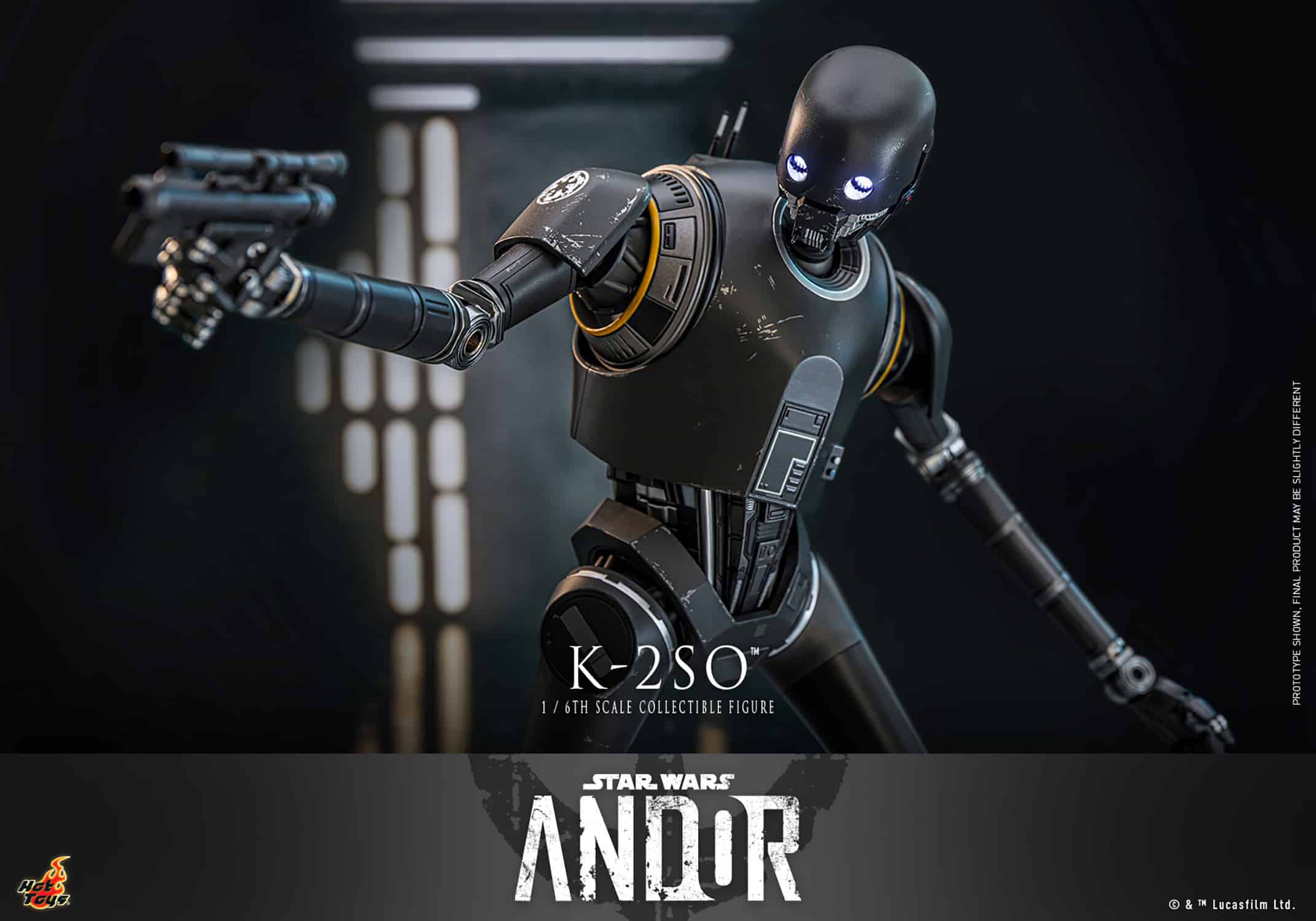 K-2SO Sixth Scale Figure Star Wars Andor Limited Collectible