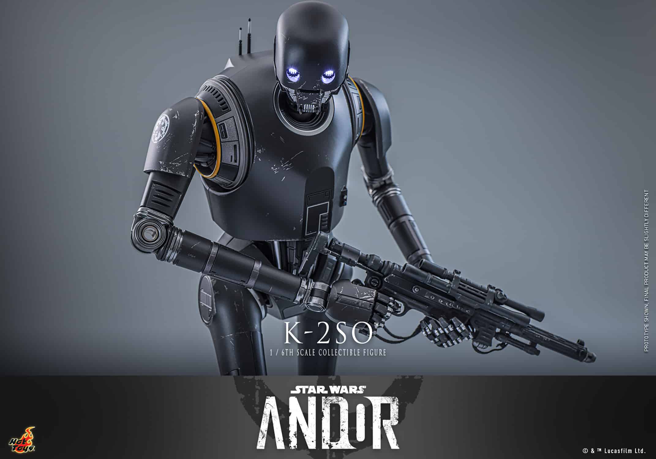 K-2SO Sixth Scale Figure Star Wars Andor Limited Collectible