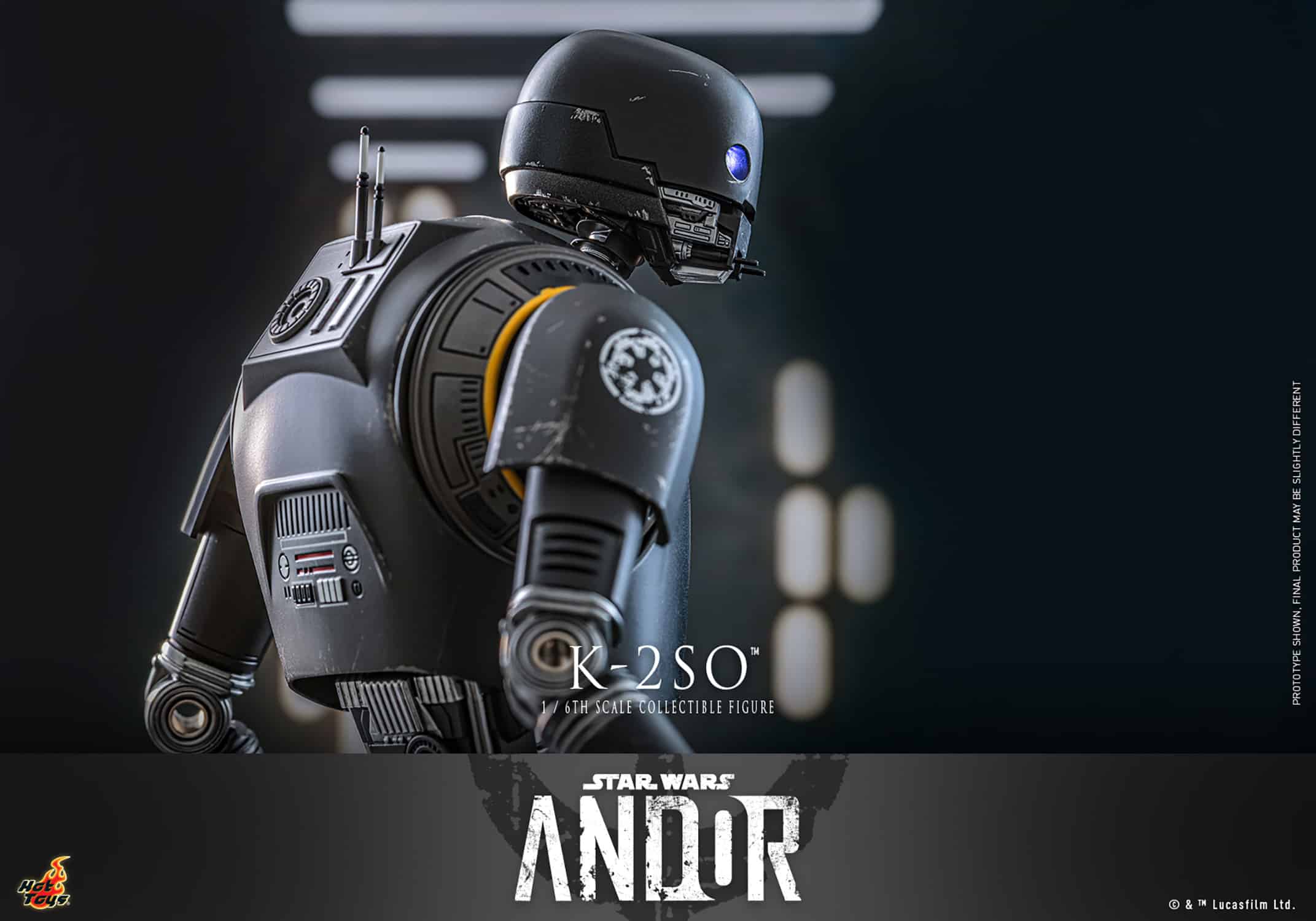 K-2SO Sixth Scale Figure Star Wars Andor Limited Collectible