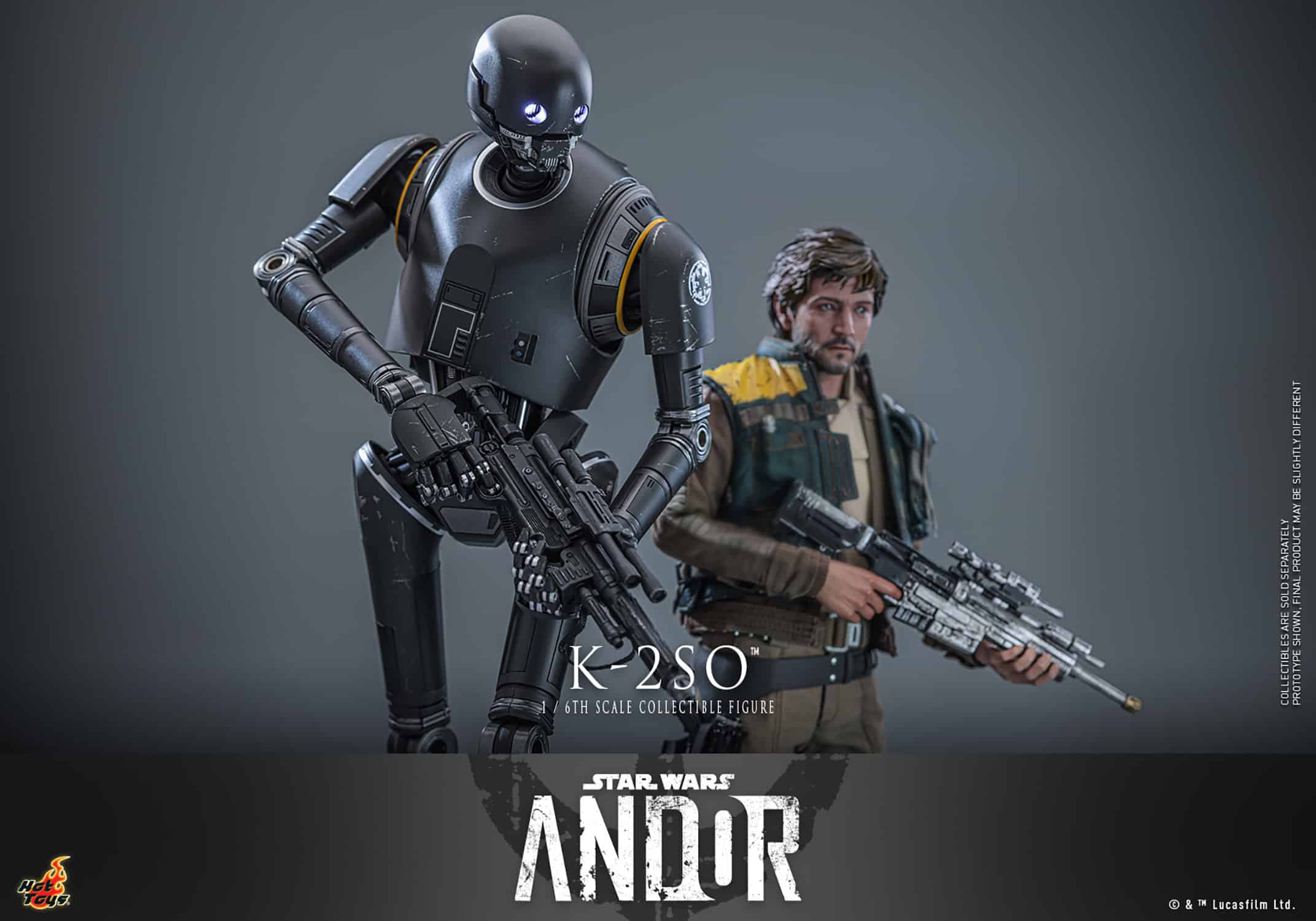 K-2SO Sixth Scale Figure Star Wars Andor Limited Collectible