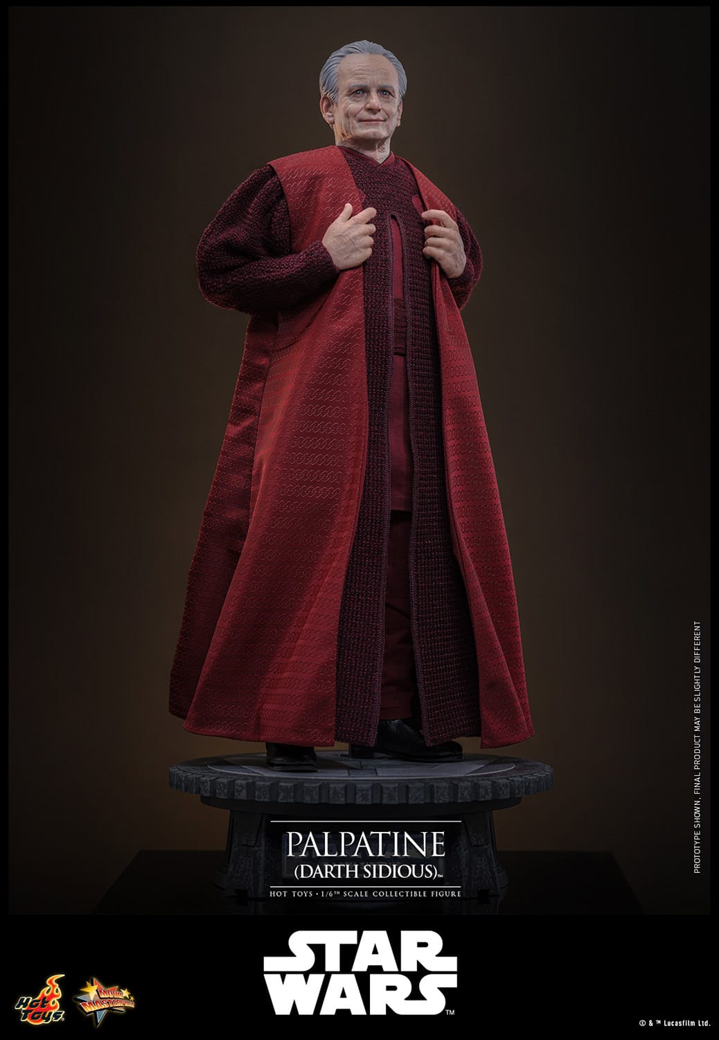 Palpatine Darth Sidious Sixth Scale Figure Limited Star Wars Collectible