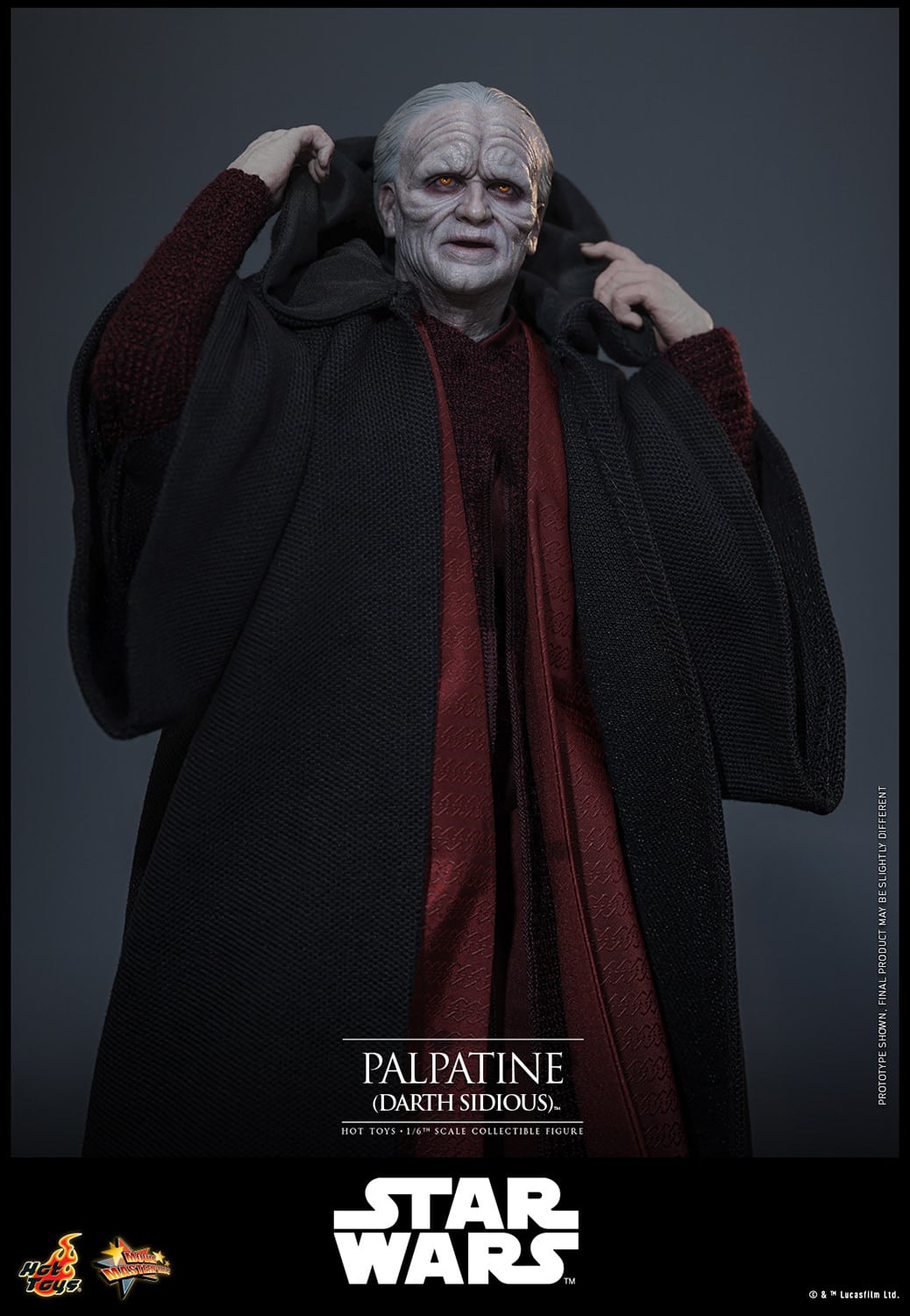Palpatine Darth Sidious Sixth Scale Figure Limited Star Wars Collectible