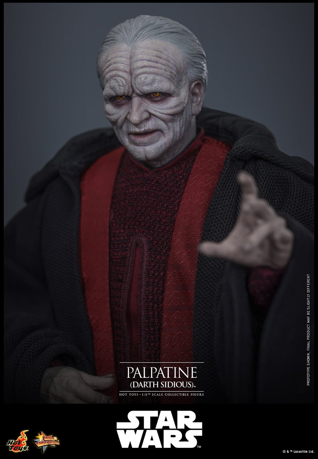 Palpatine Darth Sidious Sixth Scale Figure Limited Star Wars Collectible