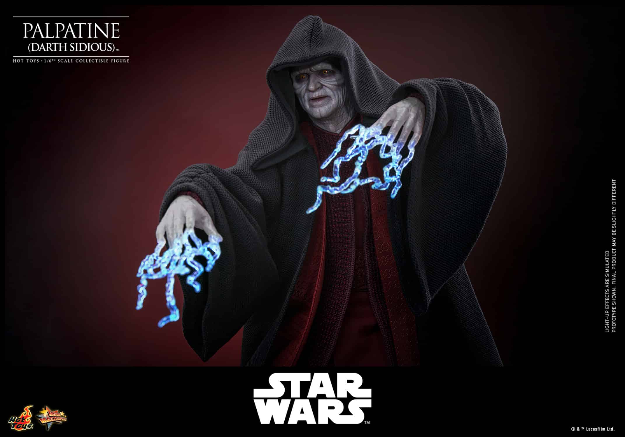 Palpatine Darth Sidious Sixth Scale Figure Limited Star Wars Collectible