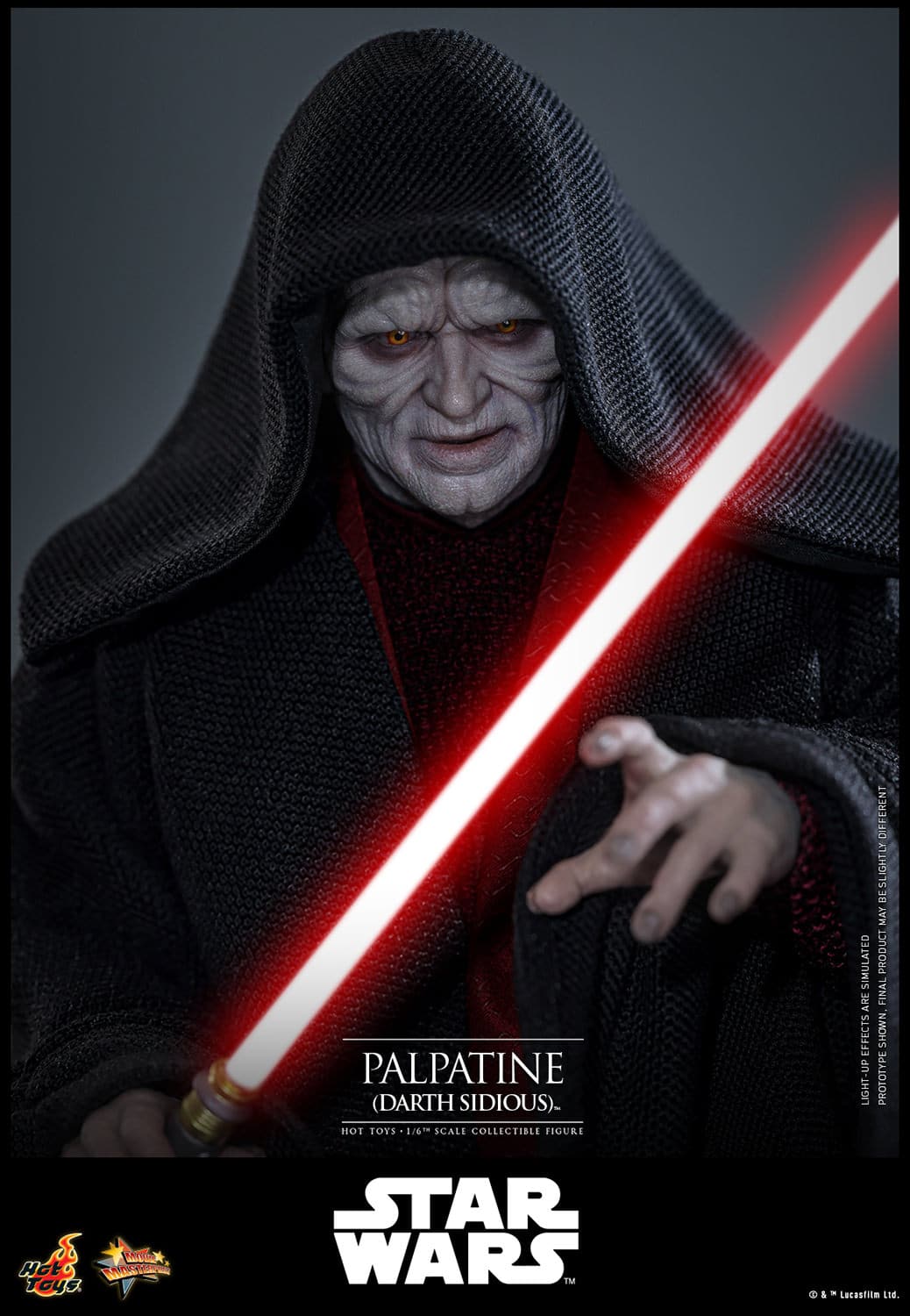 Palpatine Darth Sidious Sixth Scale Figure Limited Star Wars Collectible