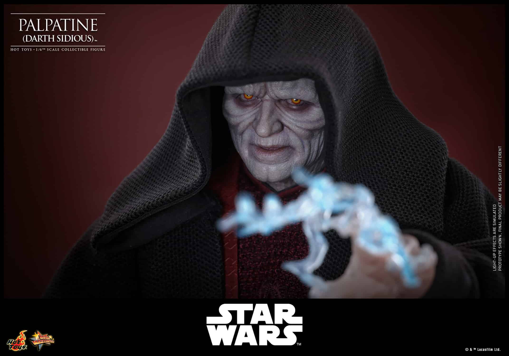 Palpatine Darth Sidious Sixth Scale Figure Limited Star Wars Collectible