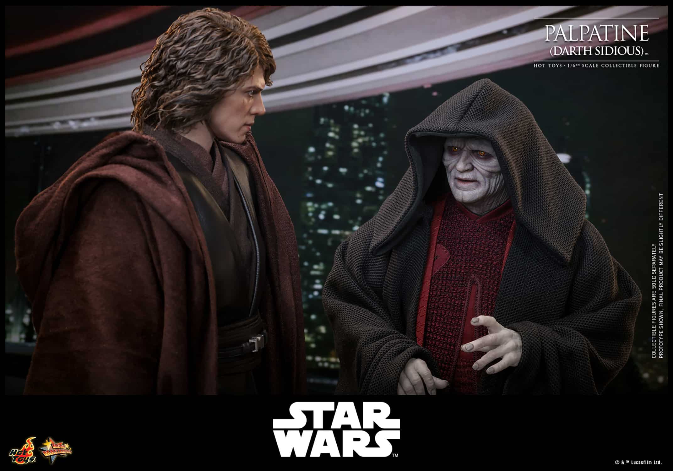 Palpatine Darth Sidious Sixth Scale Figure Limited Star Wars Collectible
