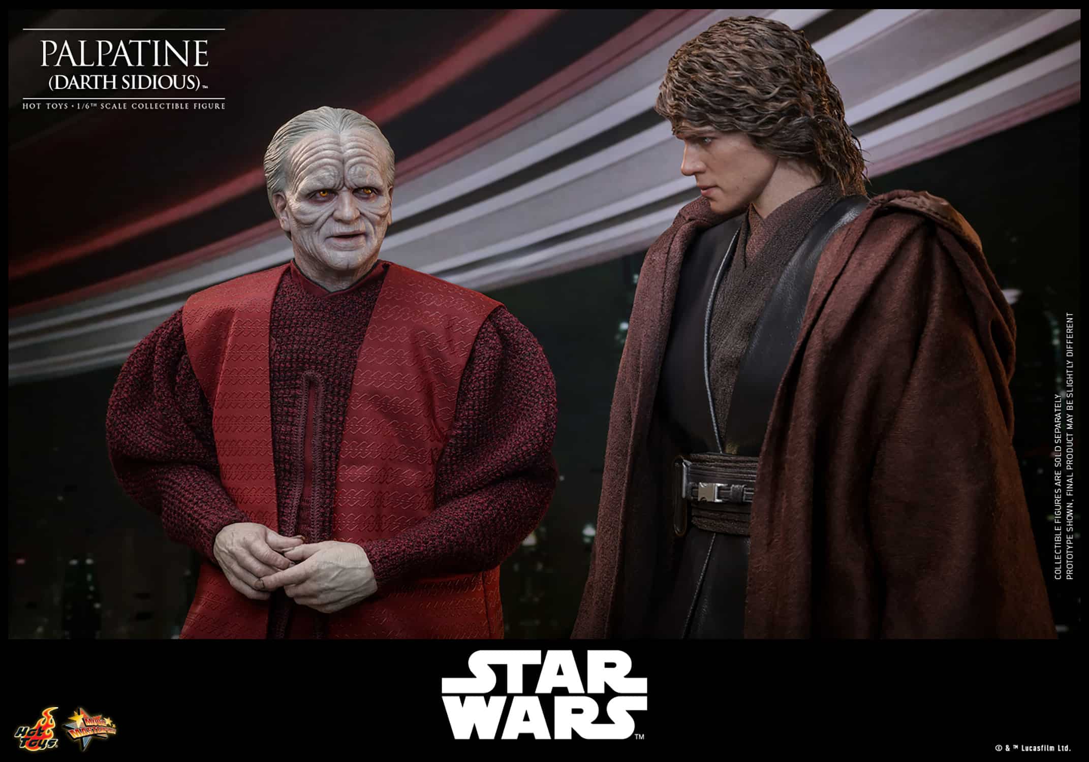 Palpatine Darth Sidious Sixth Scale Figure Limited Star Wars Collectible