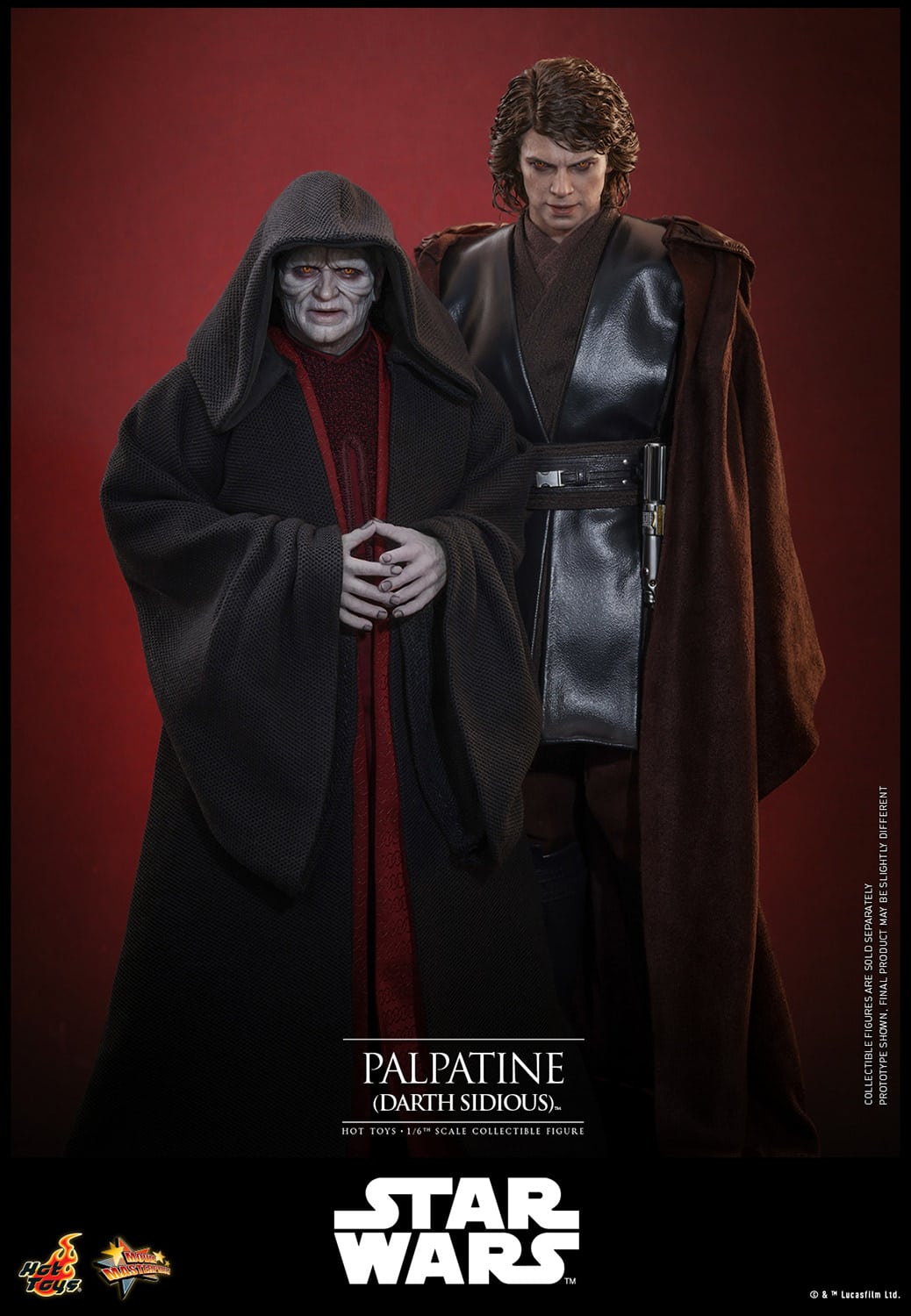 Palpatine Darth Sidious Sixth Scale Figure Limited Star Wars Collectible