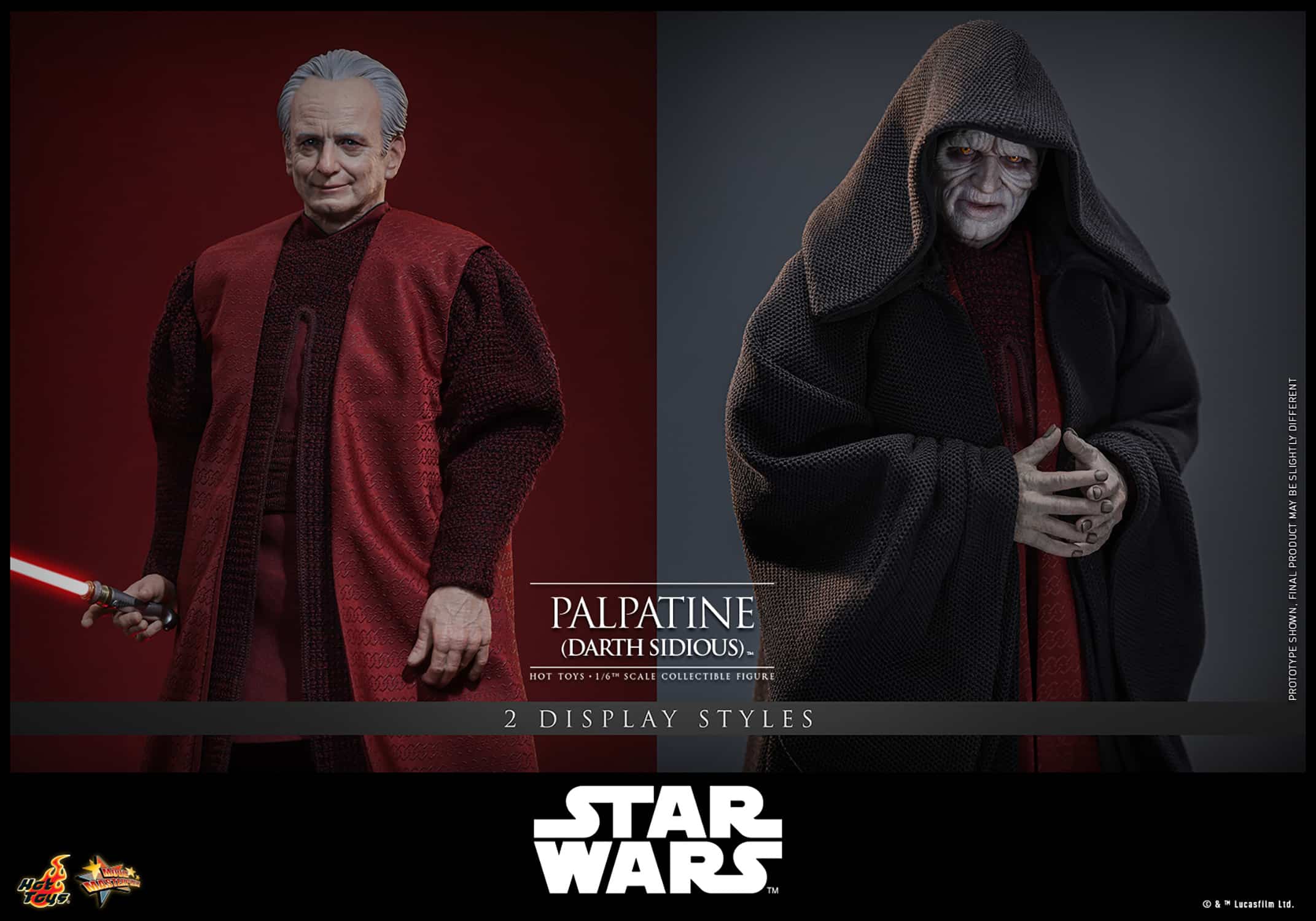 Palpatine Darth Sidious Sixth Scale Figure Limited Star Wars Collectible