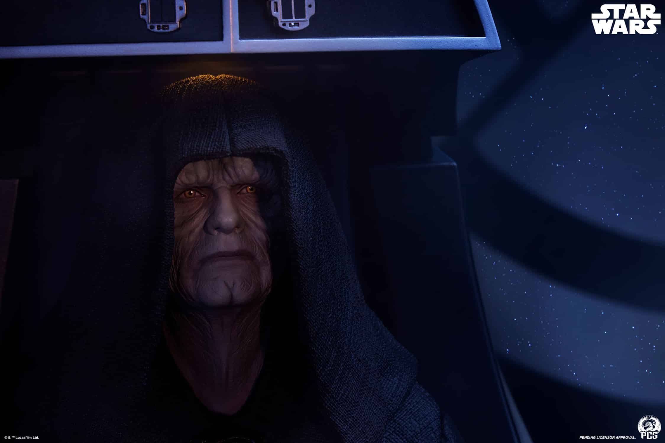 Emperor Palpatine On Throne Statue 1:3 Scale Limited Star Wars Collectible