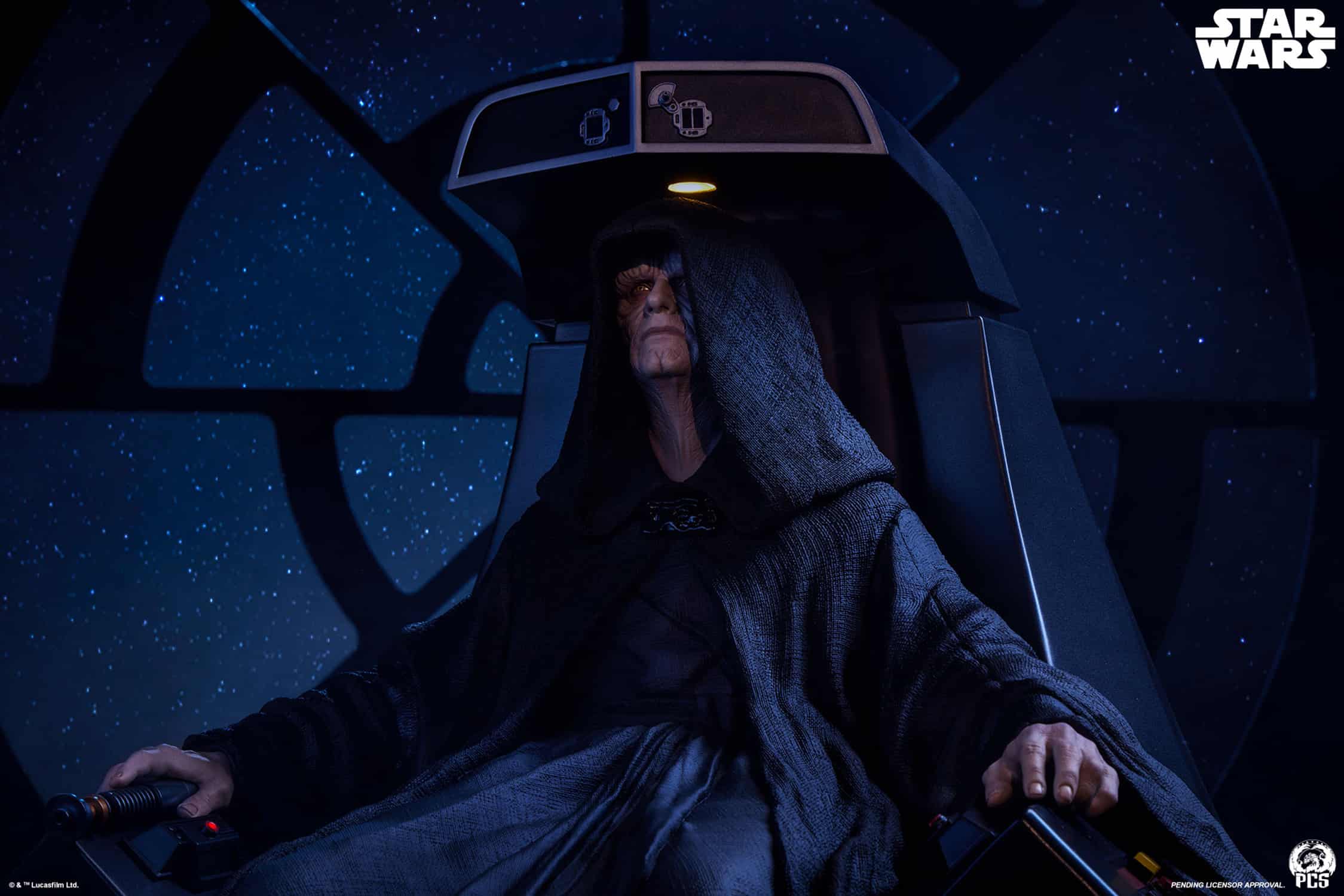 Emperor Palpatine On Throne Statue 1:3 Scale Limited Star Wars Collectible
