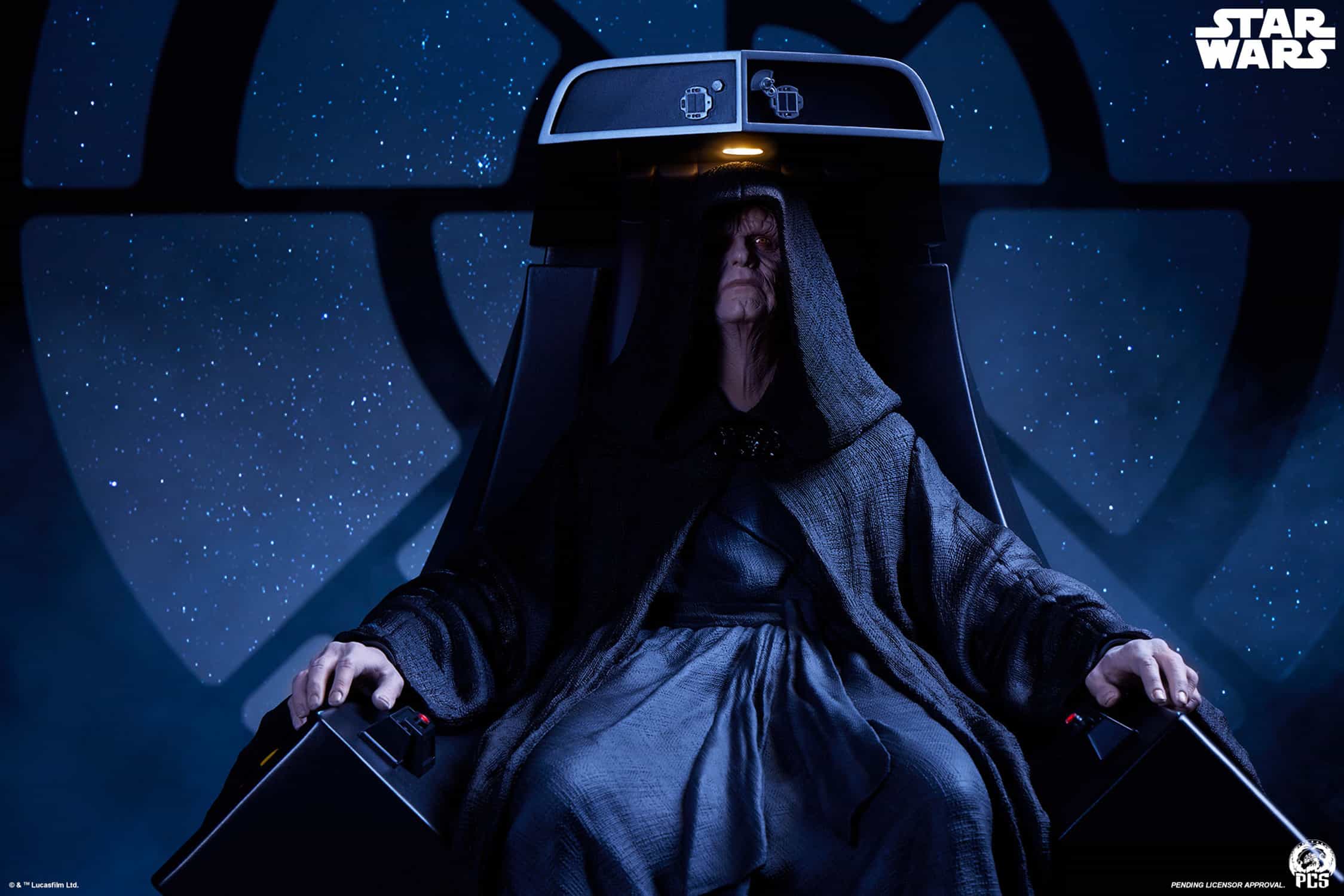 Emperor Palpatine On Throne Statue 1:3 Scale Limited Star Wars Collectible