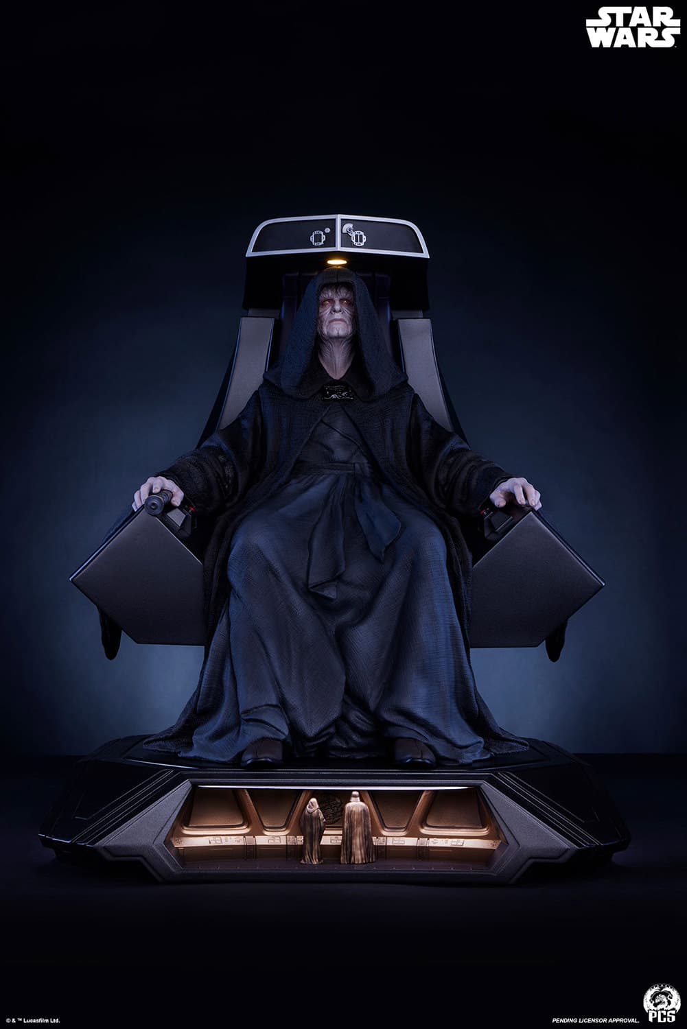 Emperor Palpatine On Throne Statue 1:3 Scale Limited Star Wars Collectible