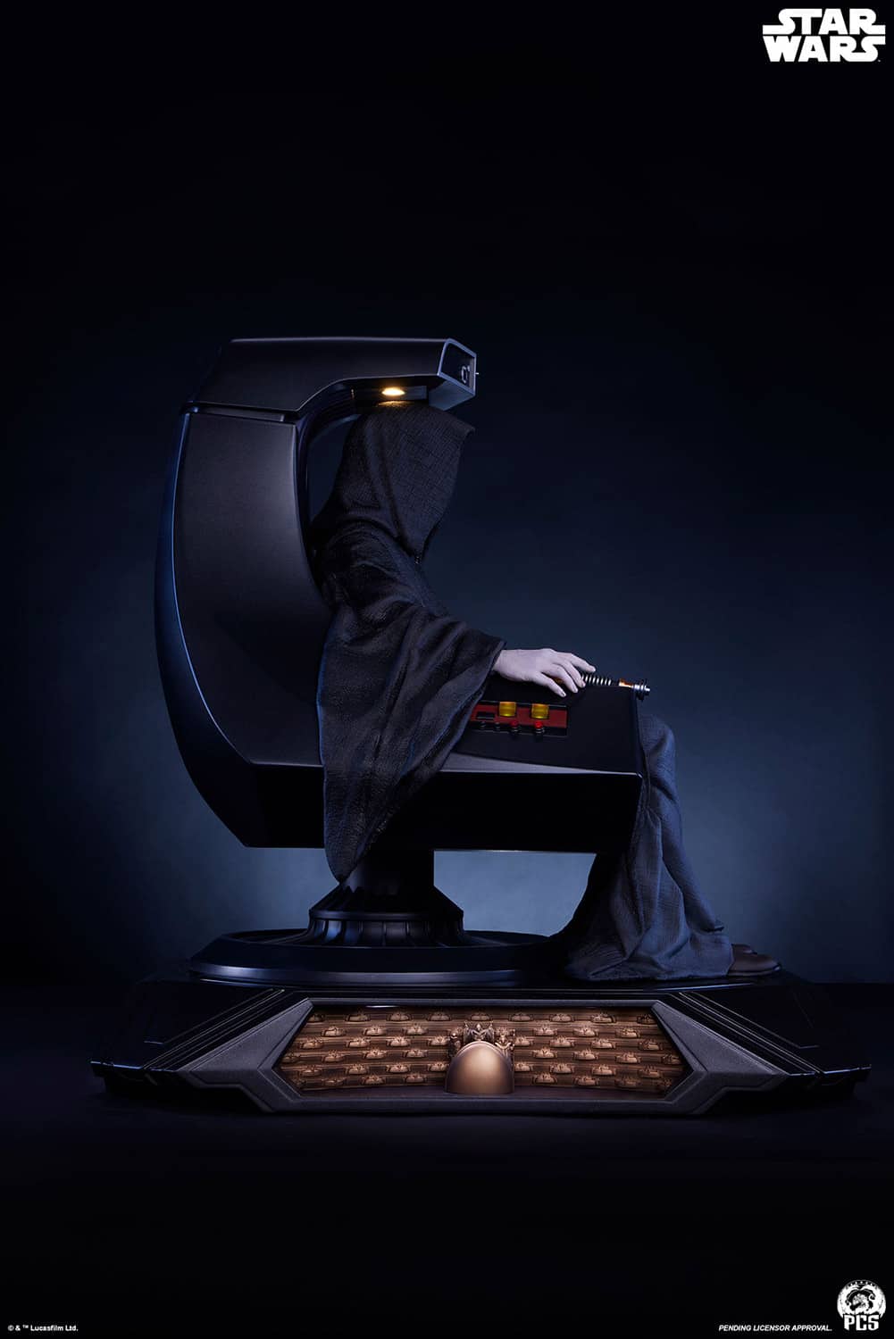 Emperor Palpatine On Throne Statue 1:3 Scale Limited Star Wars Collectible