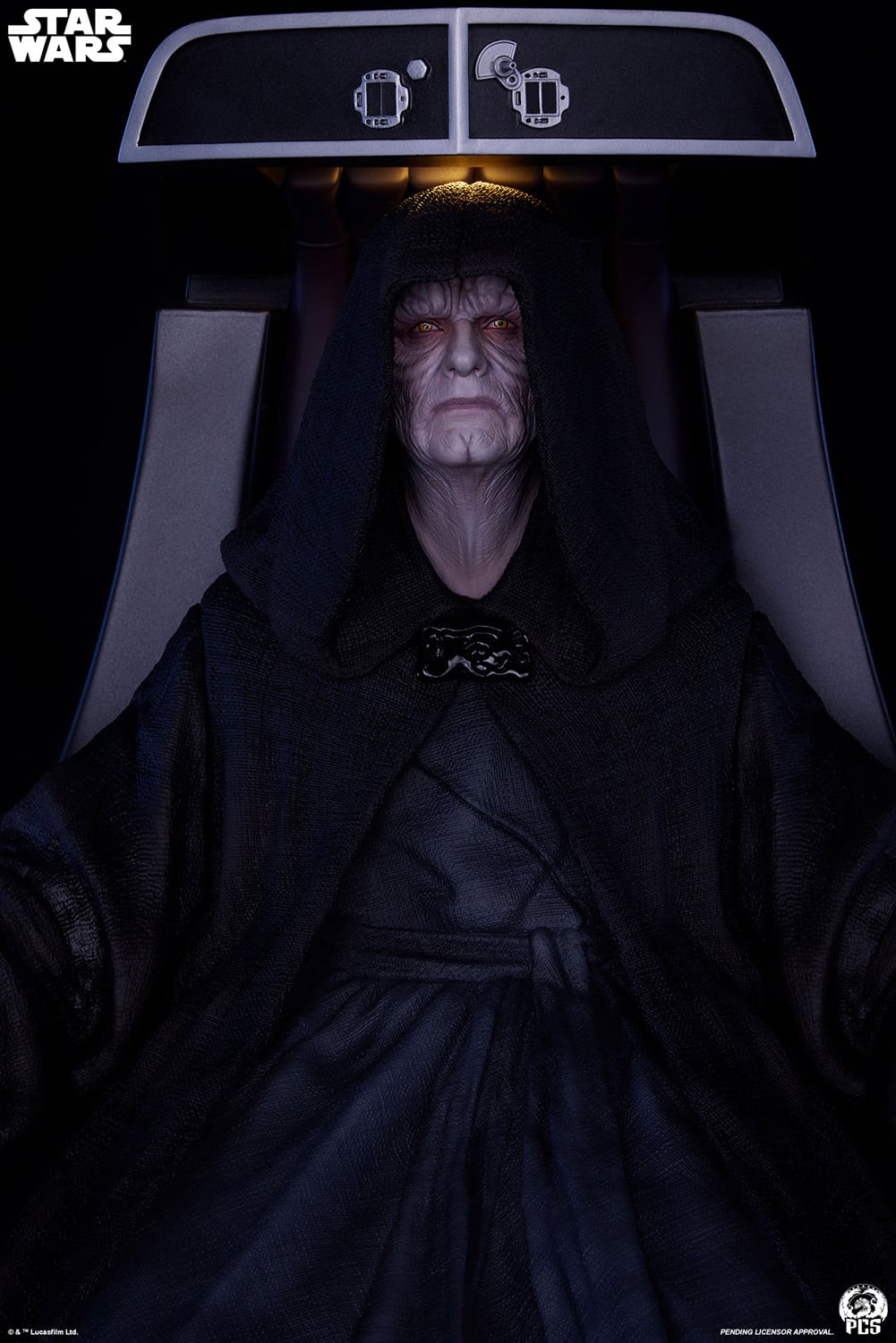 Emperor Palpatine On Throne Statue 1:3 Scale Limited Star Wars Collectible