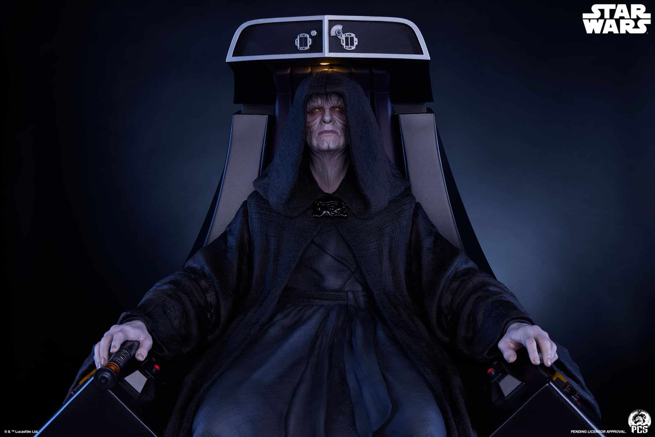 Emperor Palpatine On Throne Statue 1:3 Scale Limited Star Wars Collectible