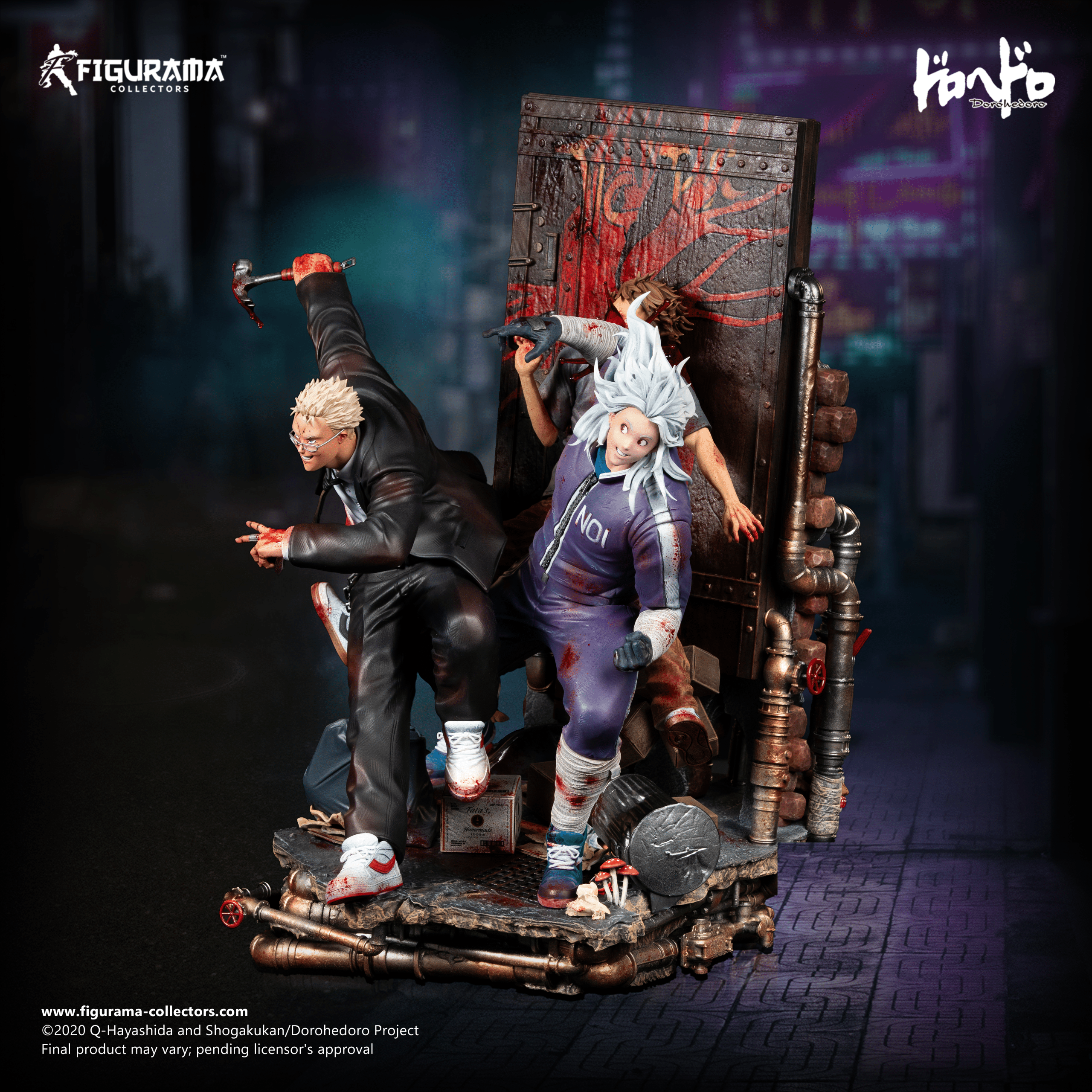Shin & Noi 1/8 Scale Statue Dorohedoro Elite FigumiZ Limited Edition Collectible