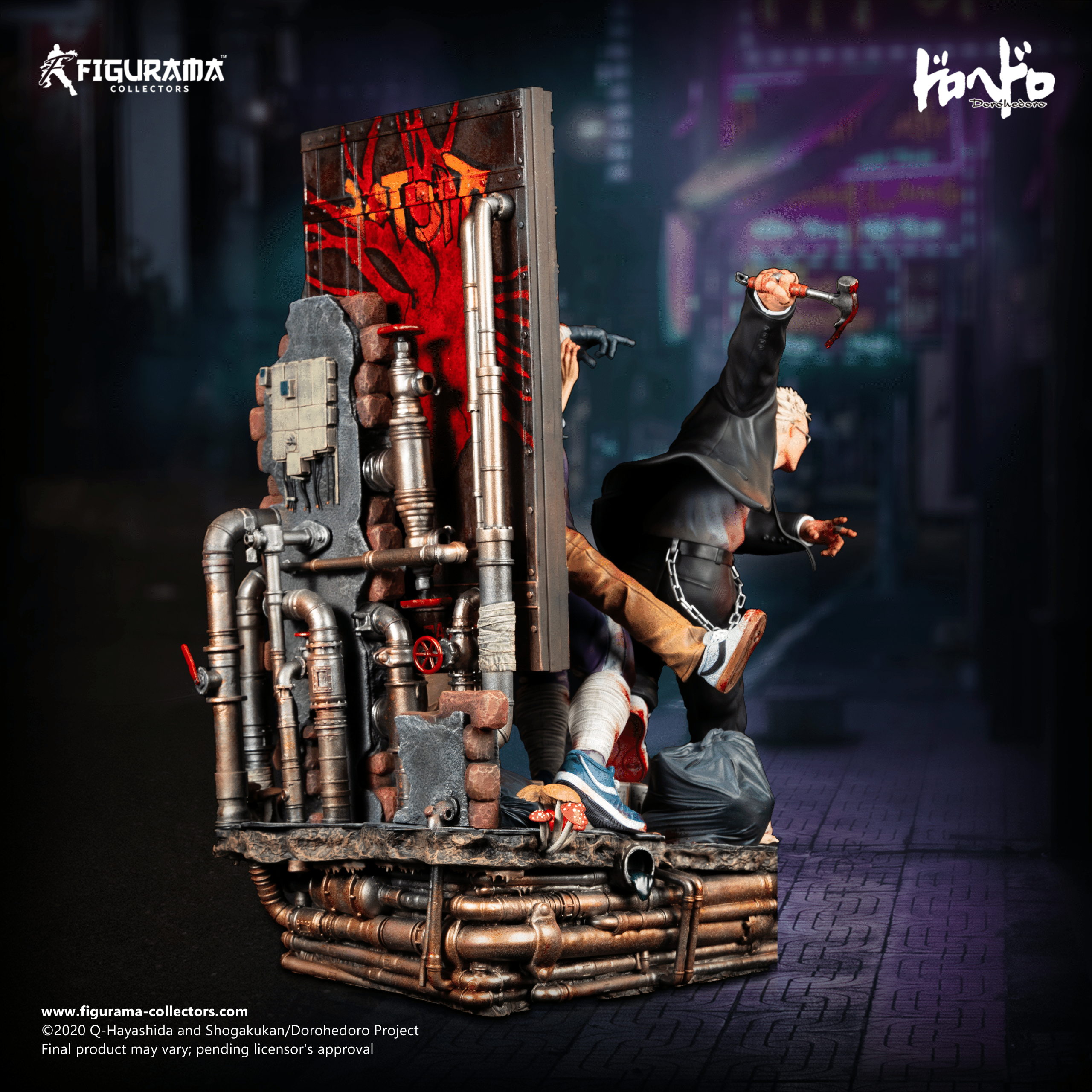 Shin & Noi 1/8 Scale Statue Dorohedoro Elite FigumiZ Limited Edition Collectible