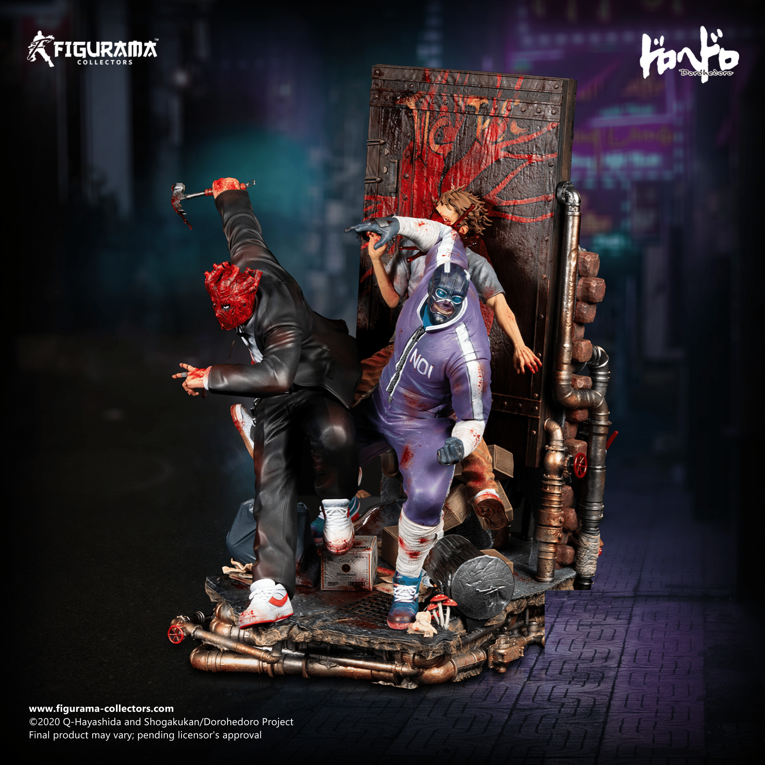 Shin & Noi 1/8 Scale Statue Dorohedoro Elite FigumiZ Limited Edition Collectible