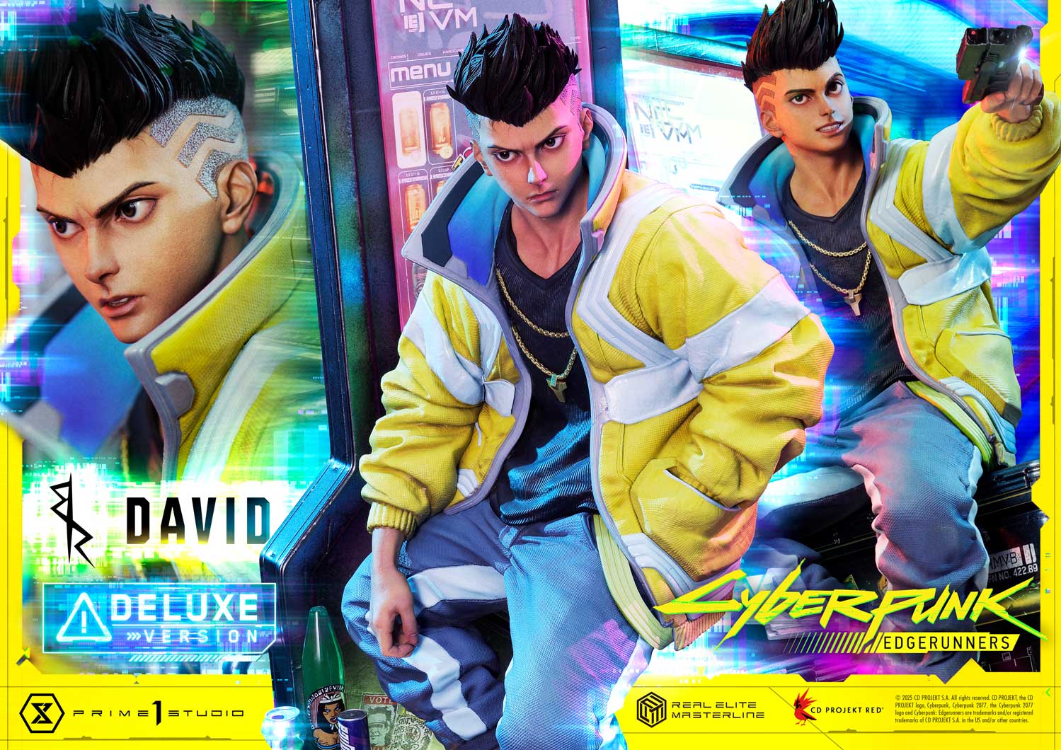 Cyberpunk: Edgerunners David Statue 1/4 Scale Limited Collectible