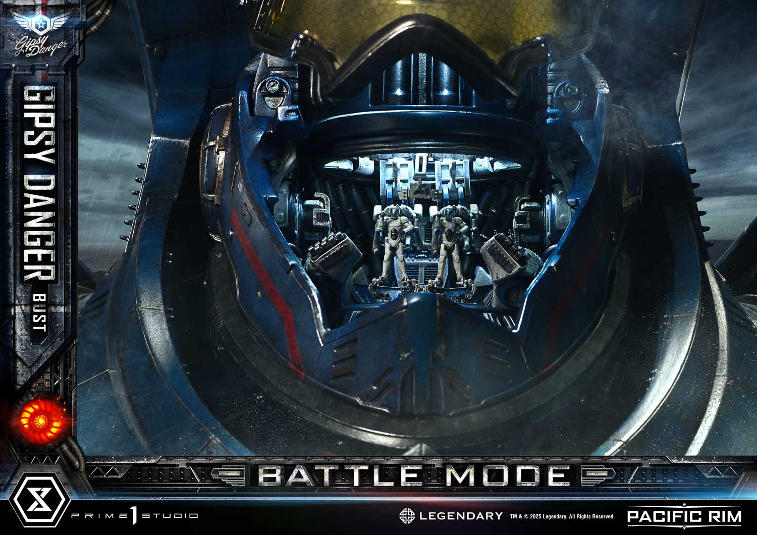 Gipsy Danger Battle Mode Bust Pacific Rim Limited Collectible