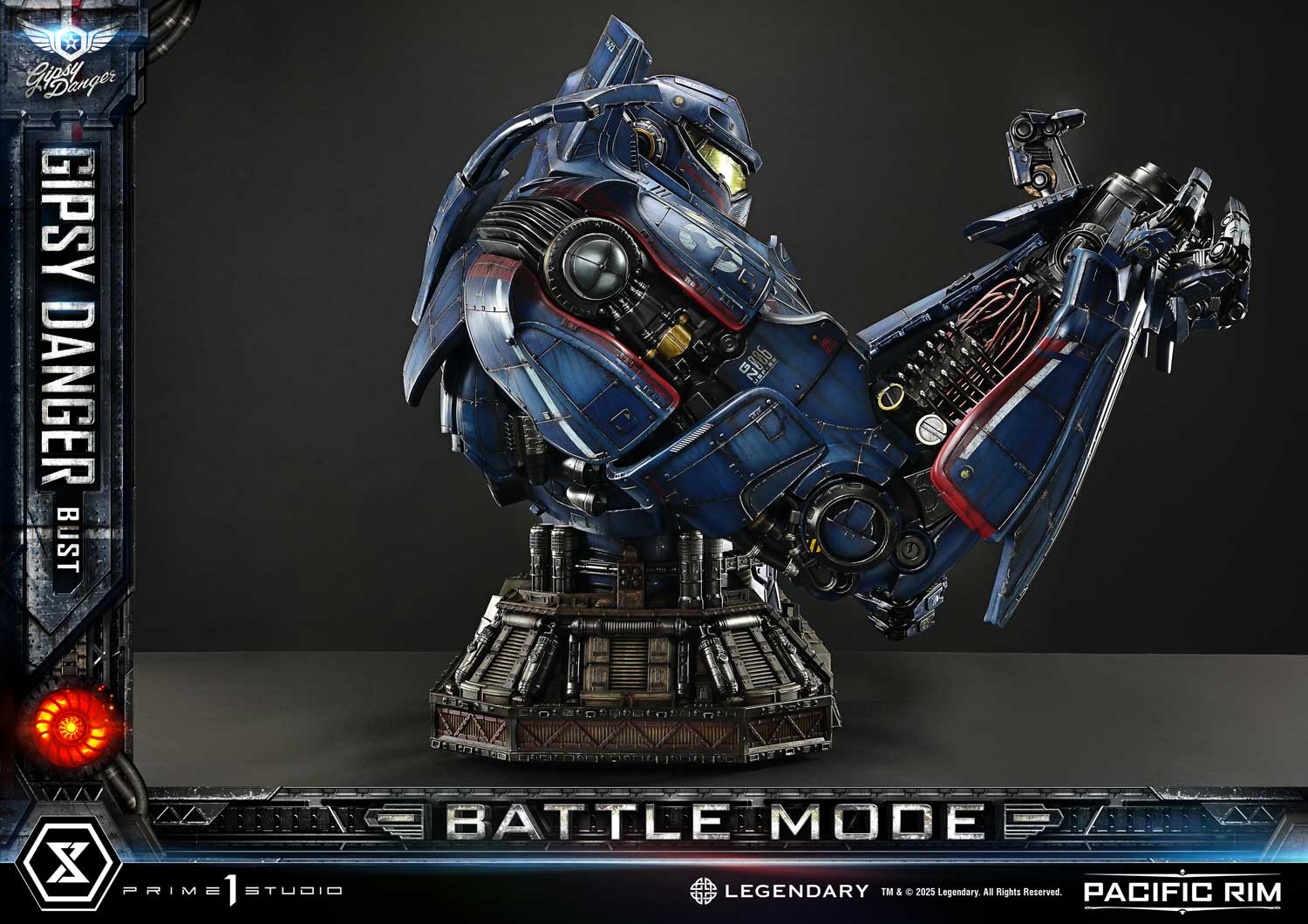 Gipsy Danger Battle Mode Bust Pacific Rim Limited Collectible