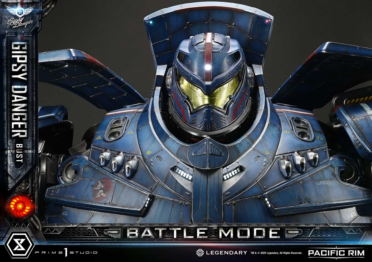 Gipsy Danger Battle Mode Bust Pacific Rim Limited Collectible