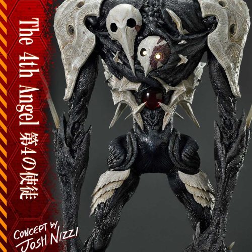 Evangelion The 4th Angel Statue Concept By Josh Nizzi