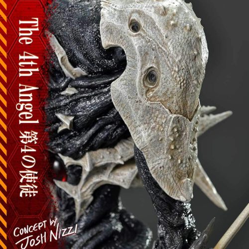 Evangelion The 4th Angel Statue Concept By Josh Nizzi