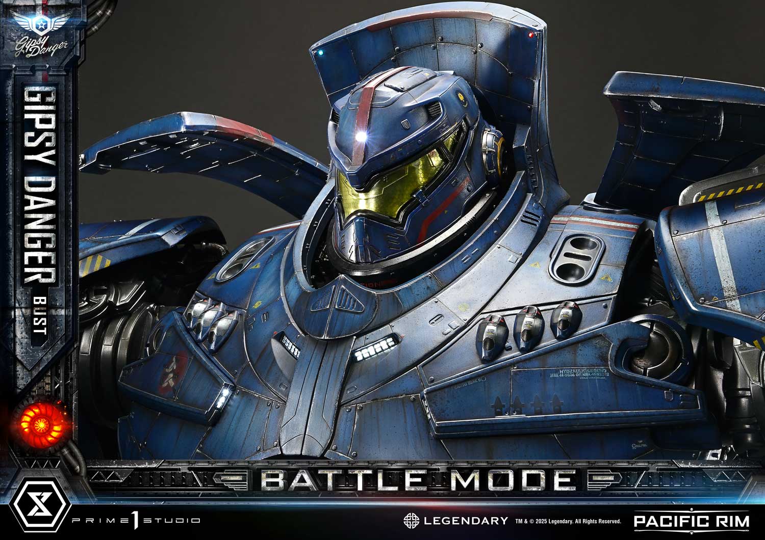 Gipsy Danger Battle Mode Bust Pacific Rim Limited Collectible