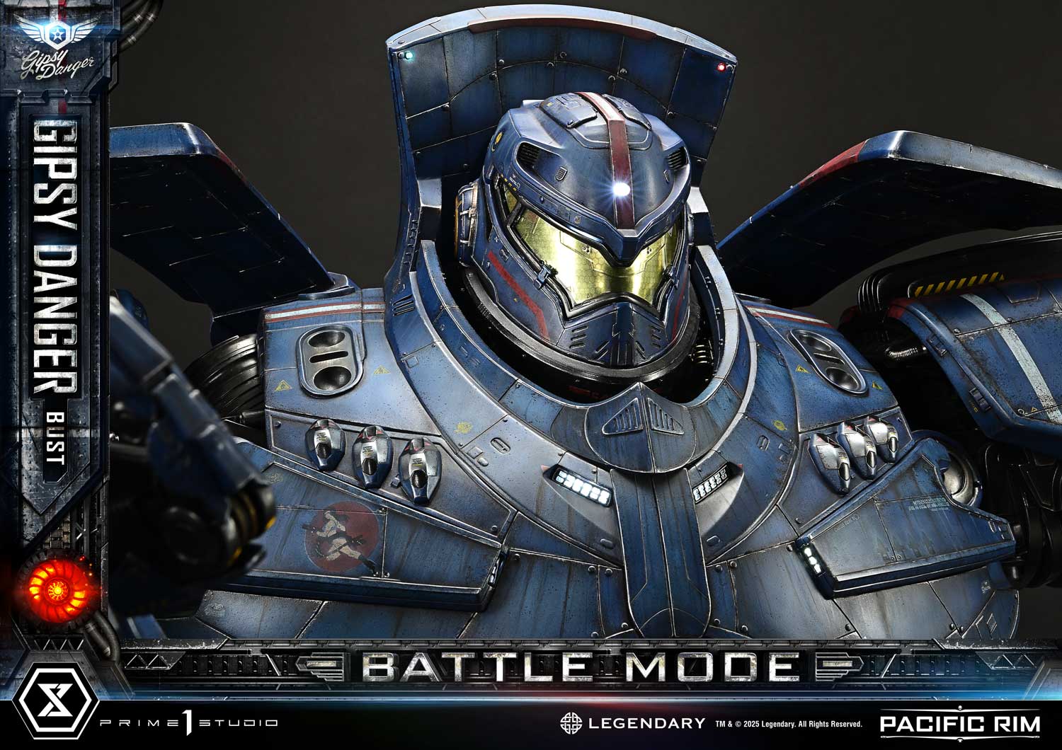Gipsy Danger Battle Mode Bust Pacific Rim Limited Collectible