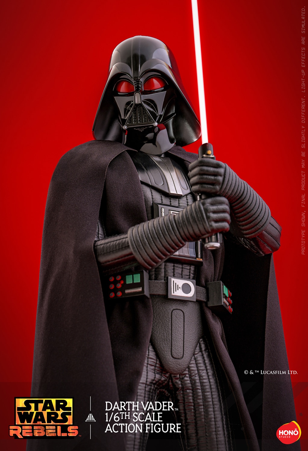 Darth Vader Sixth Scale Figure Star Wars Rebels Limited HONO Studio Collectible