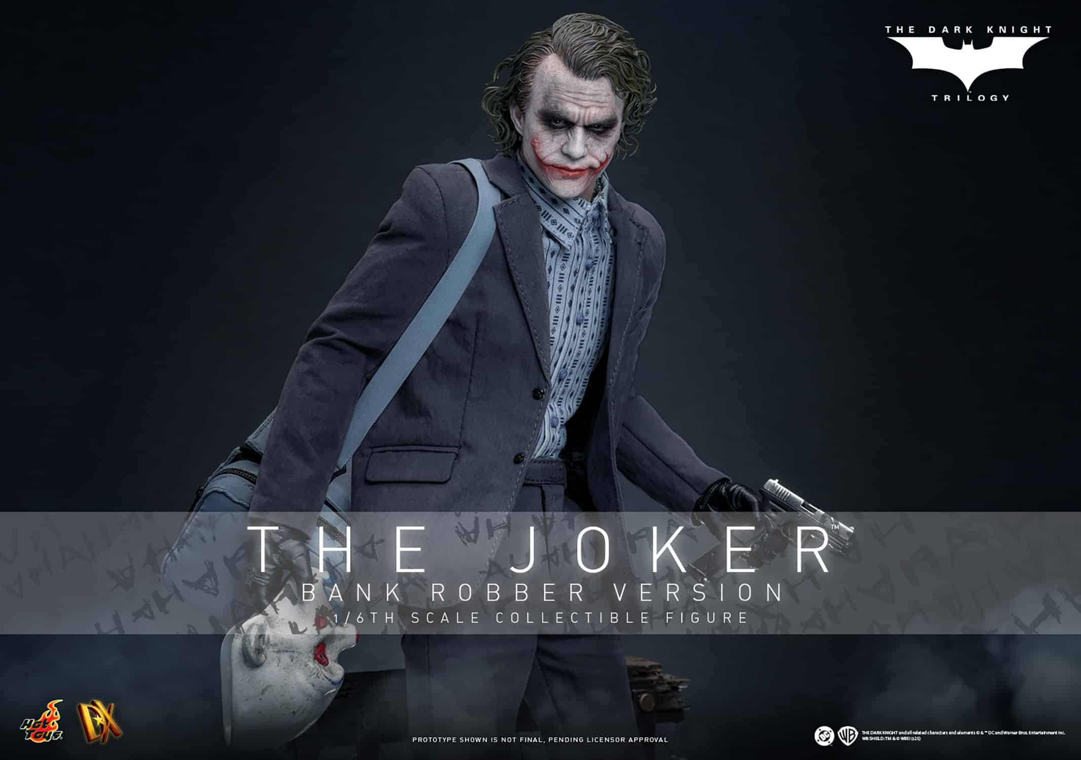 Bank Robber Joker Sixth Scale Figure The Dark Knight Limited Collectible