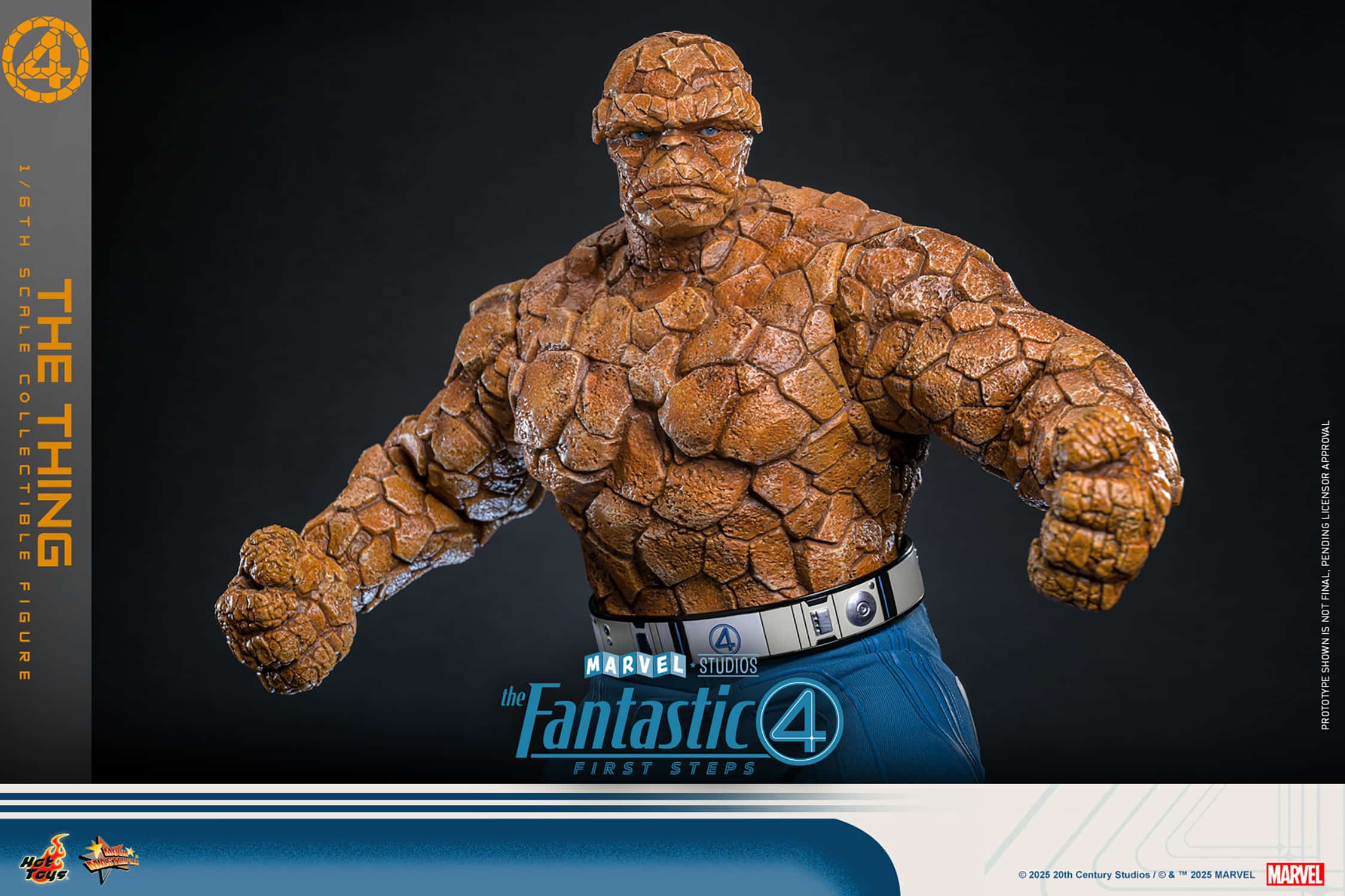 The Thing Sixth Scale Figure Fantastic Four Limited Collectible